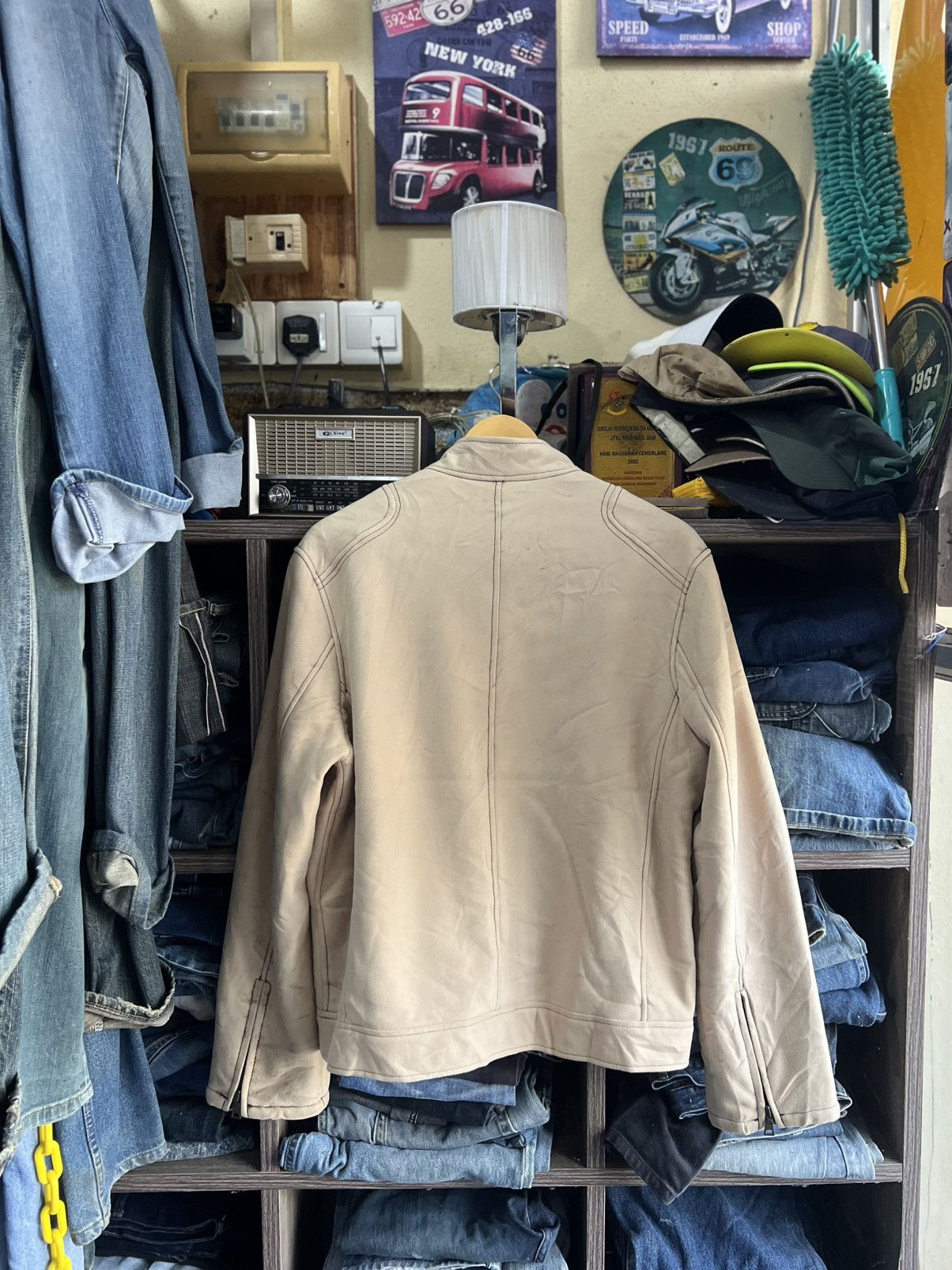 Guess 🔥Rare Guess Sherpa Zipper Jacket Size US M / EU 48-50 / 2 - 2 Thumbnail