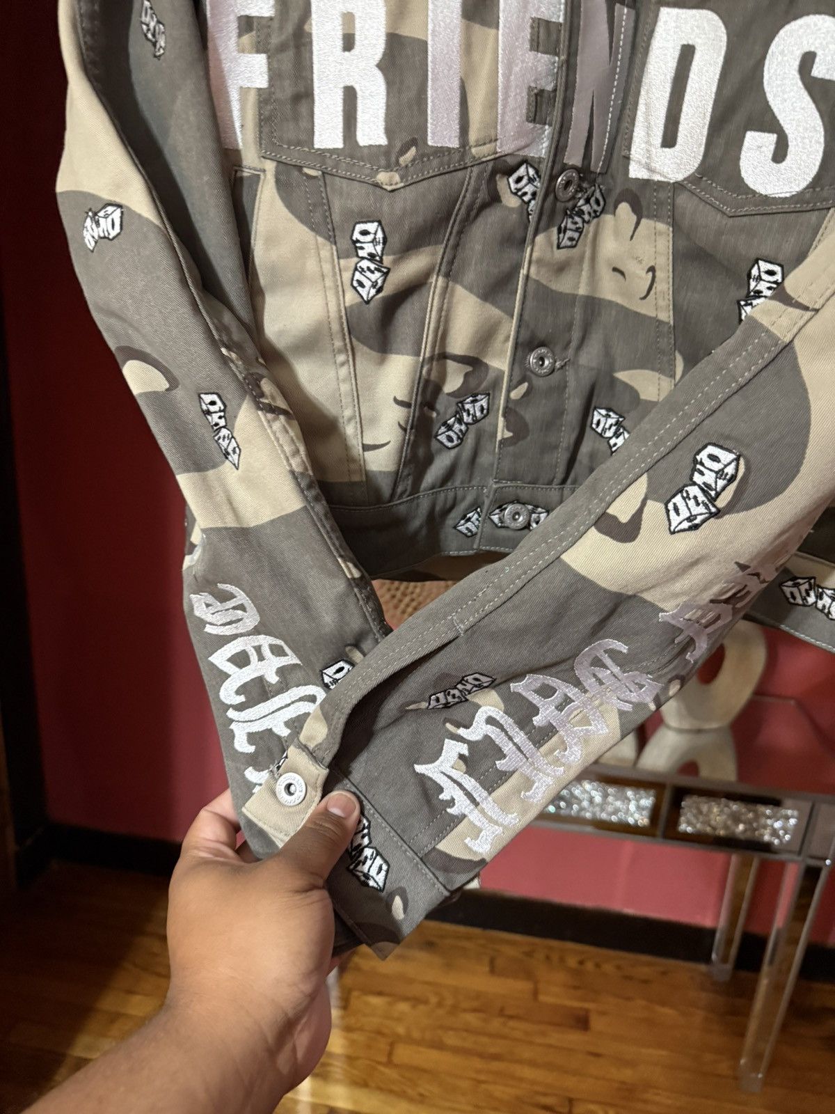 Vlone Vlone Camo Dice Jacket Size Medium Size US M / EU 48-50 / 2 - 8 Thumbnail