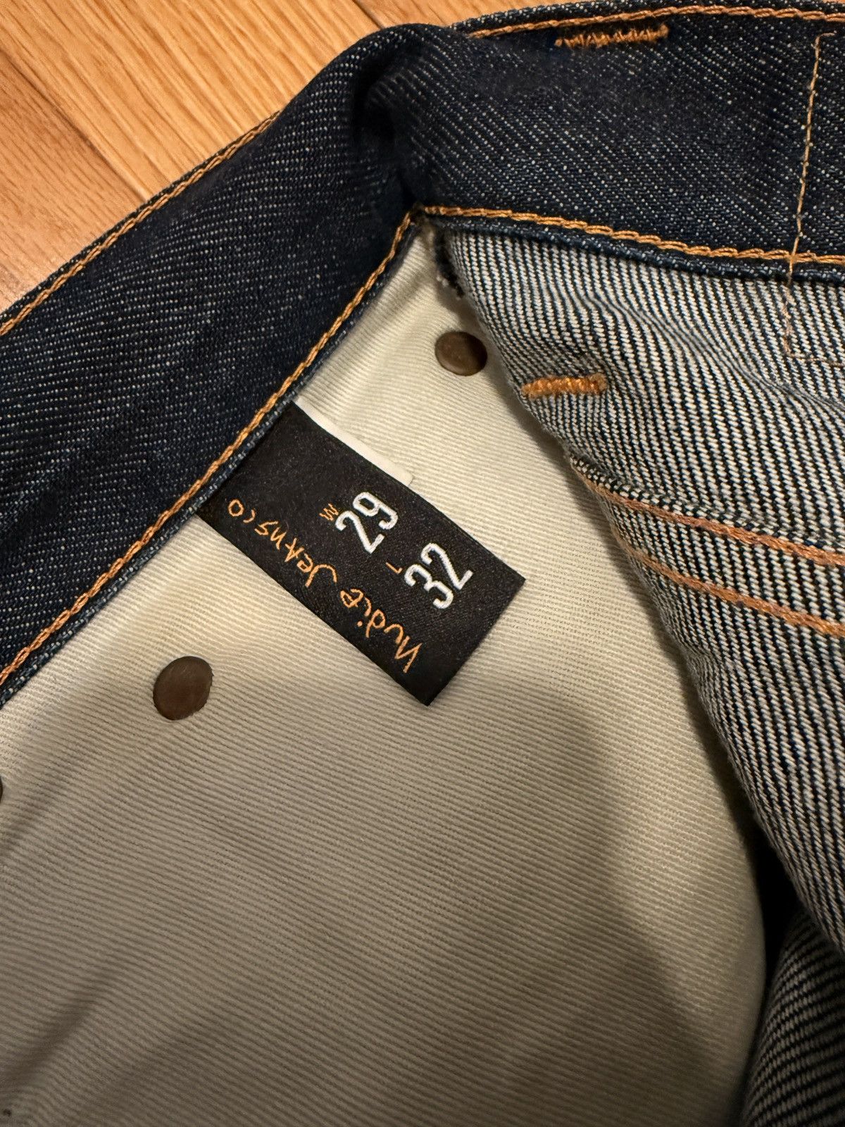 Nudie Jeans Nudie Jeans – Dry Selvedge Denim Size US 29 - 3 Thumbnail