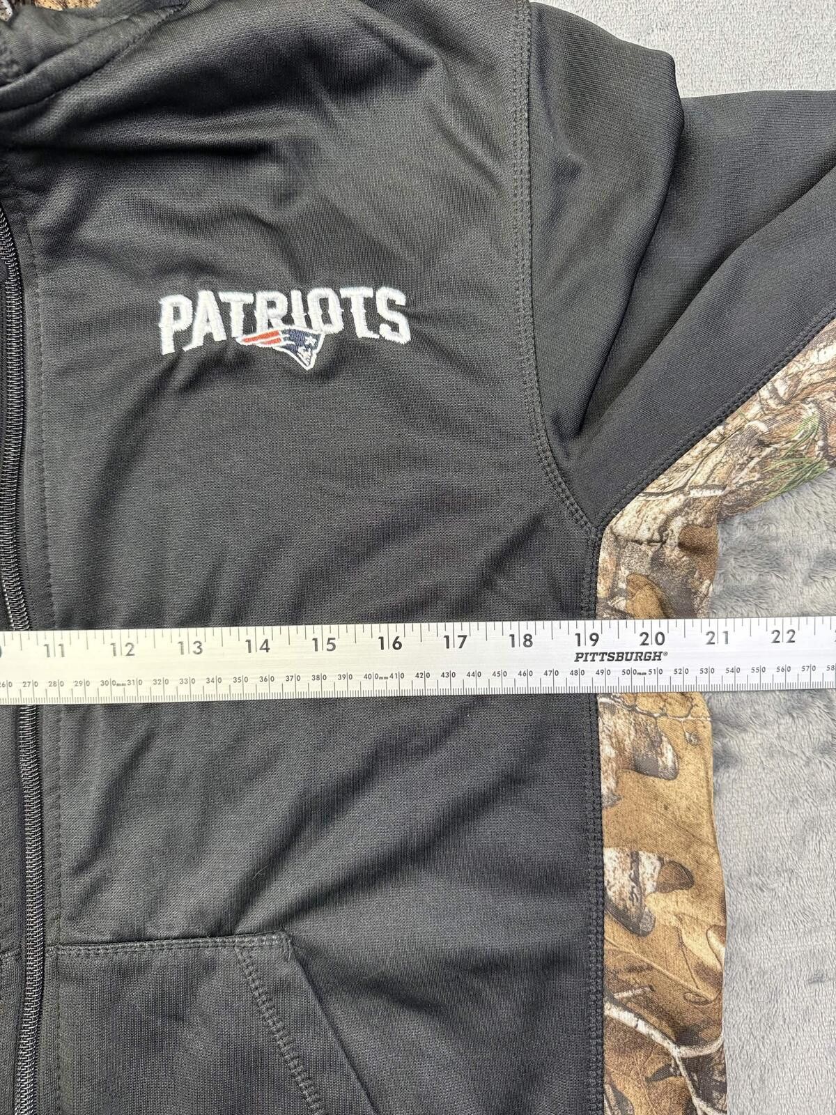 NFL NFL New England Patriots Zip-Up Hooded Jacket Size ONE SIZE - 4 Thumbnail