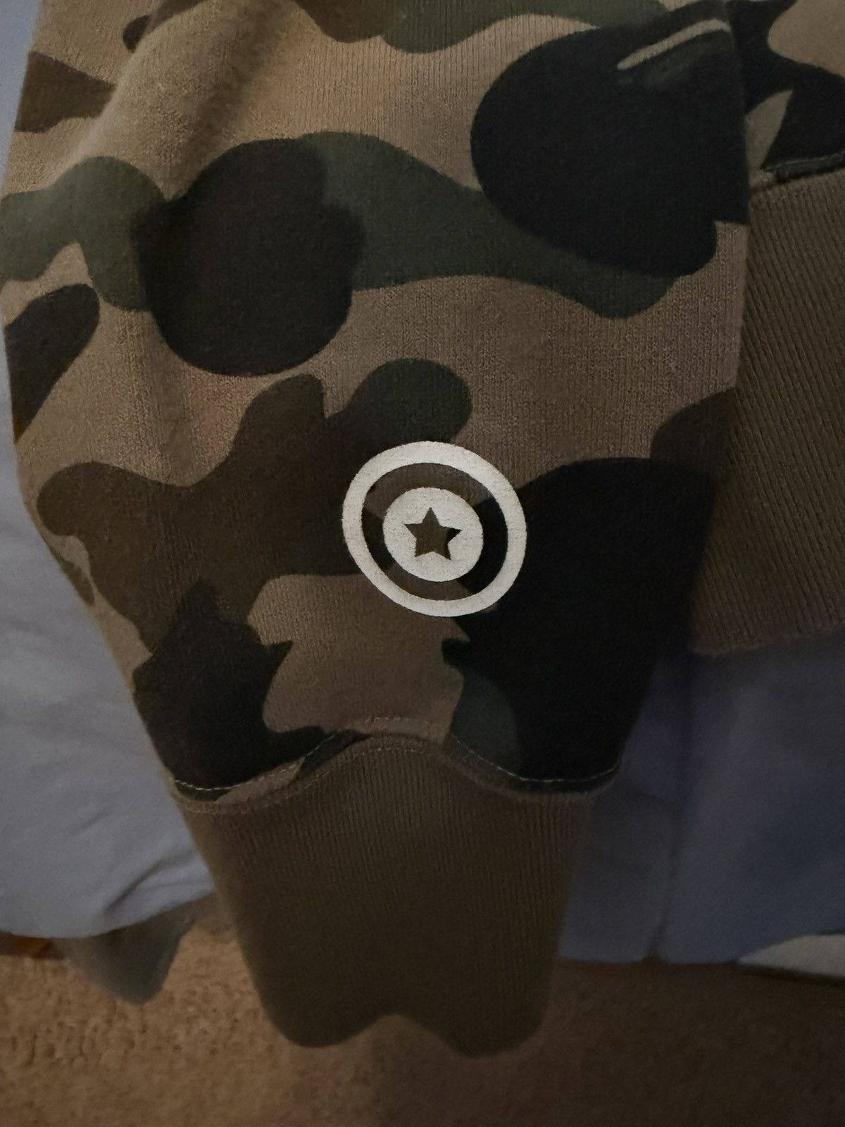Bape Bape Ponr 1st Camo Full Zip Hoodie Size US L / EU 52-54 / 3 - 3 Thumbnail