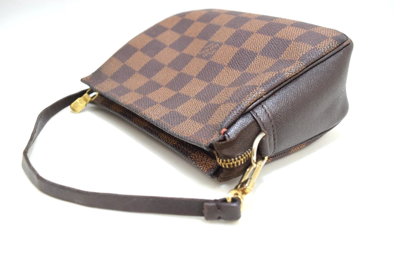 Louis Vuitton Auth Louis Vuitton Truth Makeup Pouch Damier Canvas N51982 Size ONE SIZE - 8 Thumbnail