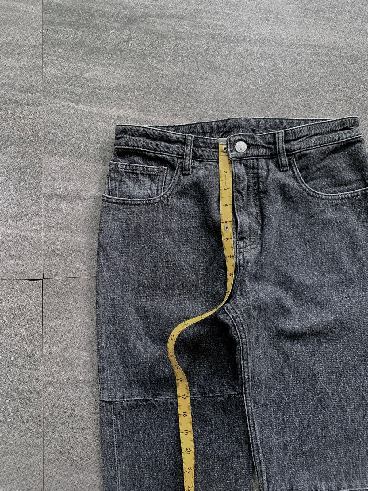 Maison Margiela FREE TAX! MM6 Paneled Wash Denim Jeans Size US 28 / EU 44 - 13 Thumbnail