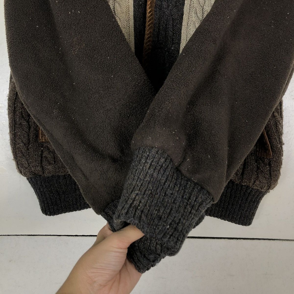 Japanese Brand 🔥VINTAGE BOMBER JACKET CARDIGAN KNIT ARNALDO BASSINI JAPAN Size US M / EU 48-50 / 2 - 15 Thumbnail