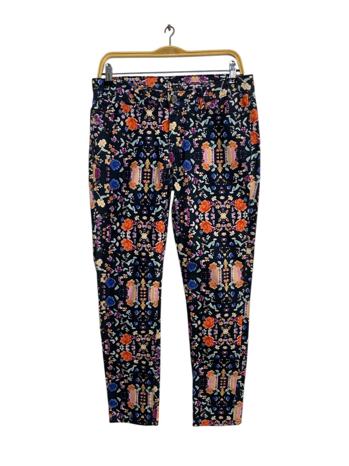 Levi's Levi’s Demi Curve Modern Rise Skinny Jeans Multicolour Flora Size 32" / US 10 / IT 46 - 1 Thumbnail