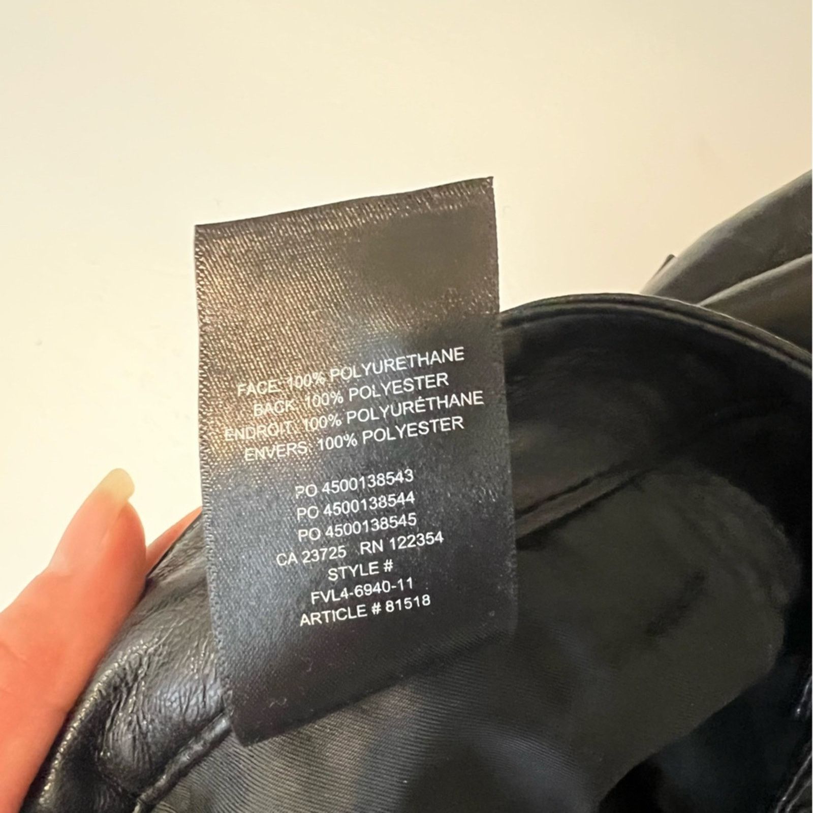 Aritzia Aritzia Wilfred The Melina™ Pant Faux Leather Size 24" / US 00 / IT 34 - 13 Thumbnail