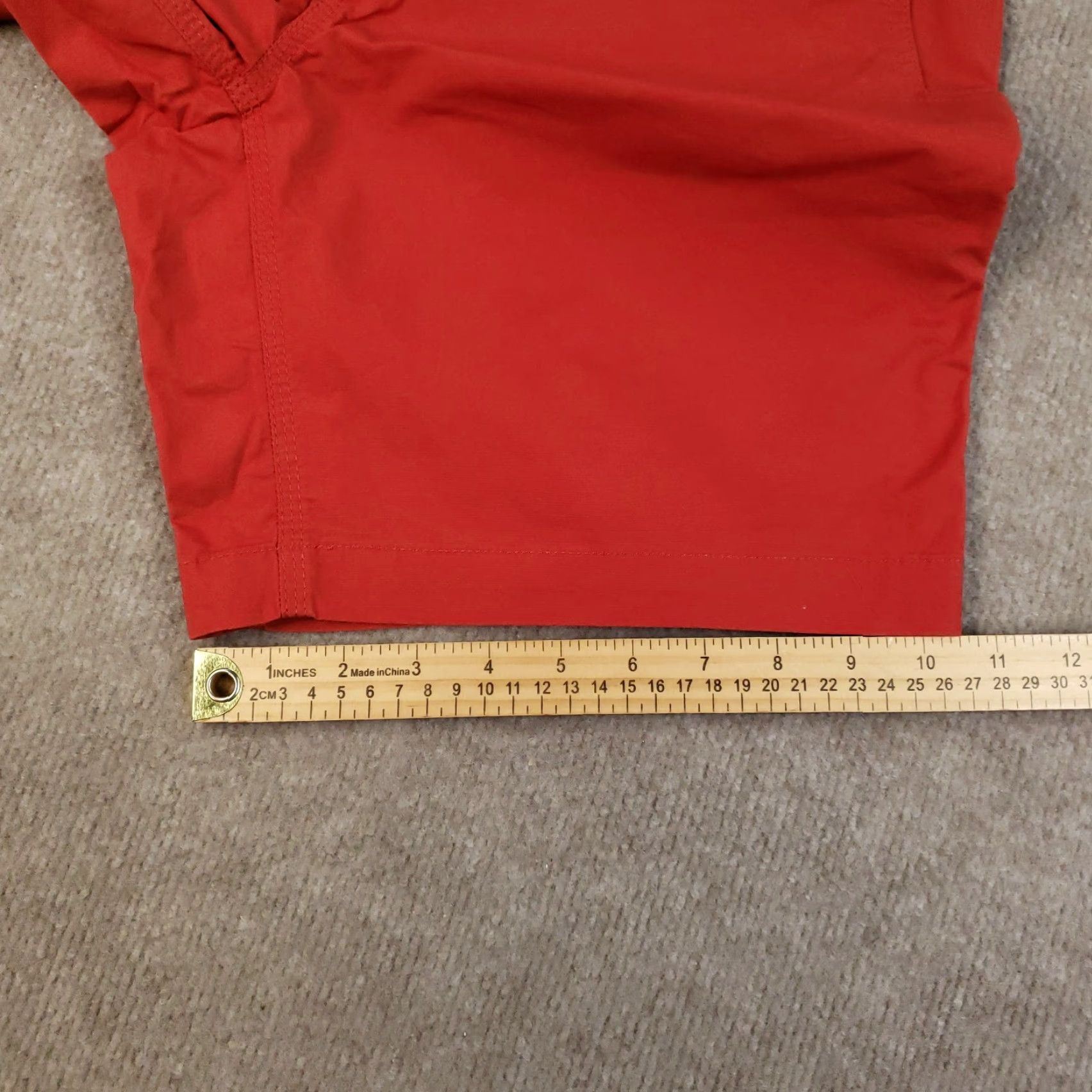 Mountain Khakis VINTAGE Mountain Khakis Shorts Mens Size 30 Red Stretch Poplin Classic Fit Lightweight Size US 30 / EU 46 - 3 Thumbnail