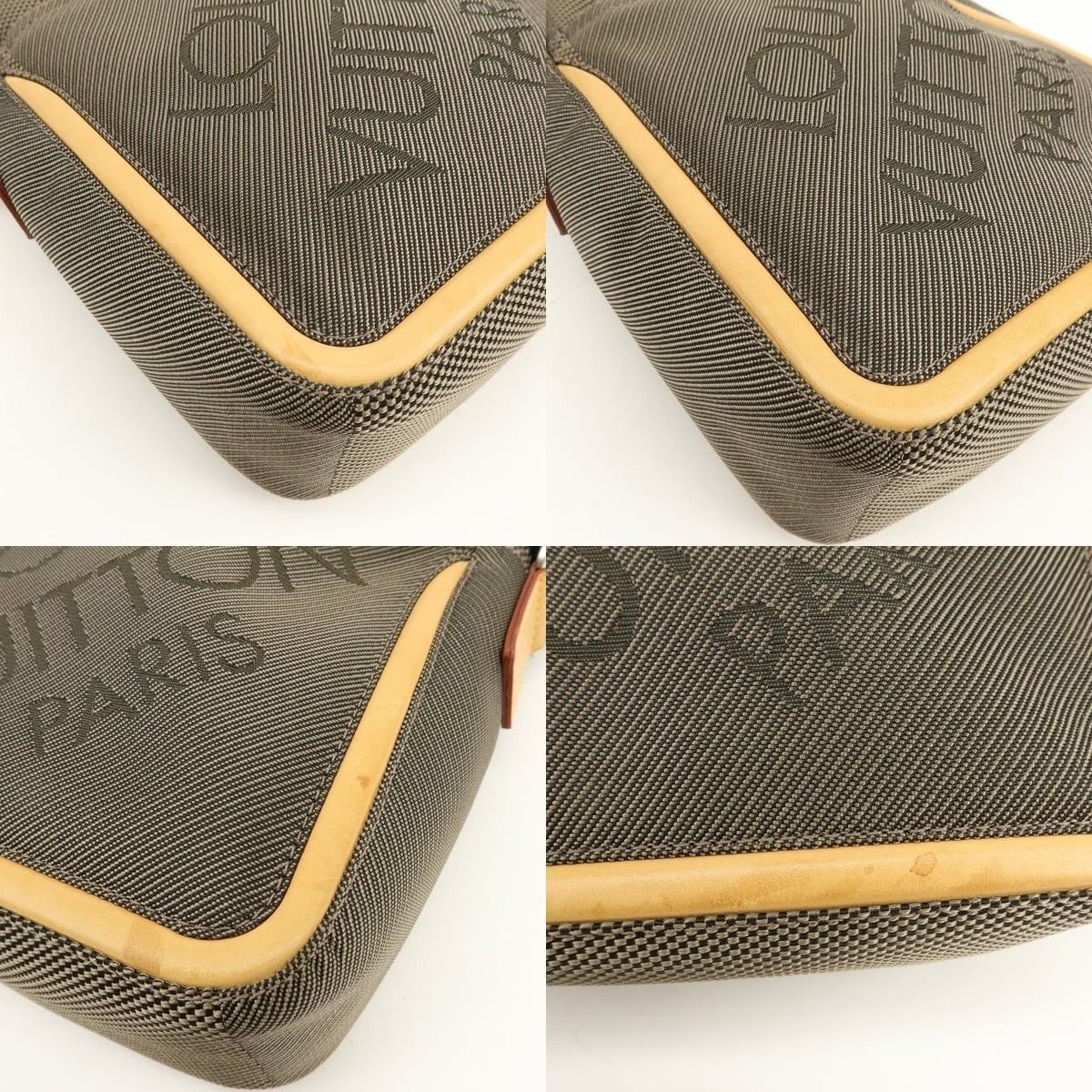 Louis Vuitton Louis Vuitton Damier Geant Citadin Nylon Crossbody Bag Brown Size ONE SIZE - 5 Thumbnail