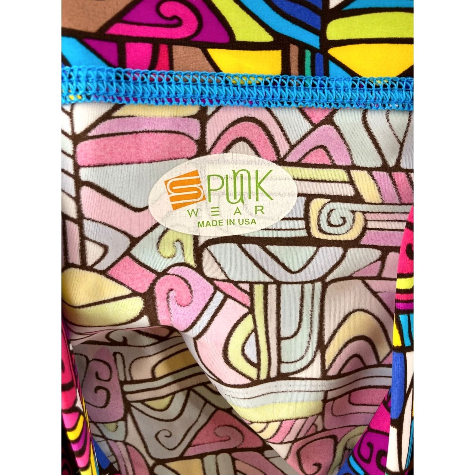 Vintage Spunkwear Skirt Womens XS Abstract Summer Made USA Size 26" / US 2 / IT 38 - 5 Thumbnail