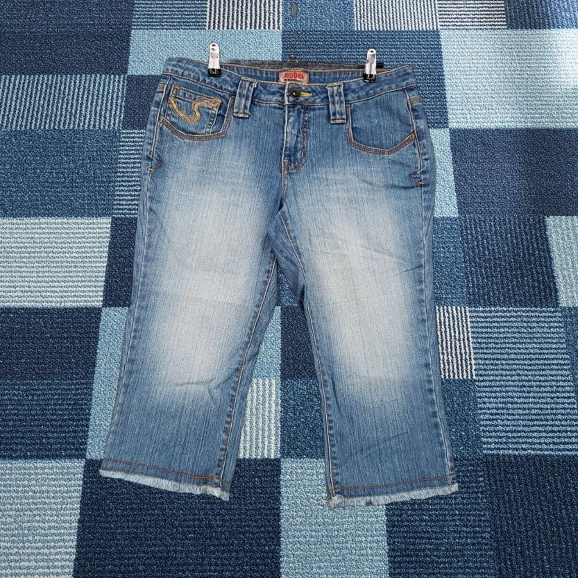 Vintage VINTAGE No Boundaries Bermuda Shorts Women Juniors 11 Mid Rise Denim Blue 90s Bermuda Shorts Mens Womens Boys Girls Size 32" / US 10 / IT 46 - 1 Thumbnail