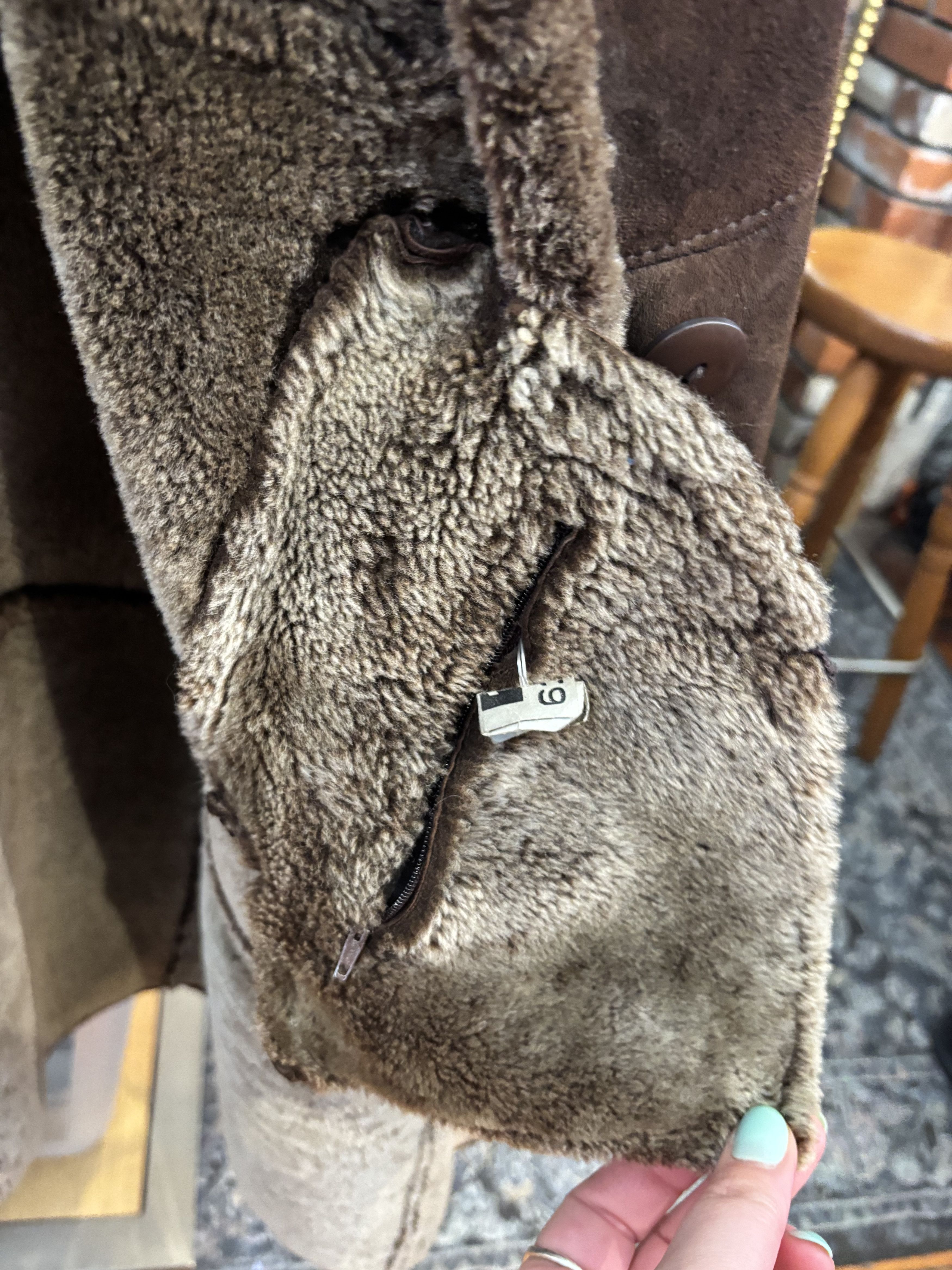 Other Hide Society vintage size 24 shearling coat Size 4XL / US 24-26 - 7 Thumbnail