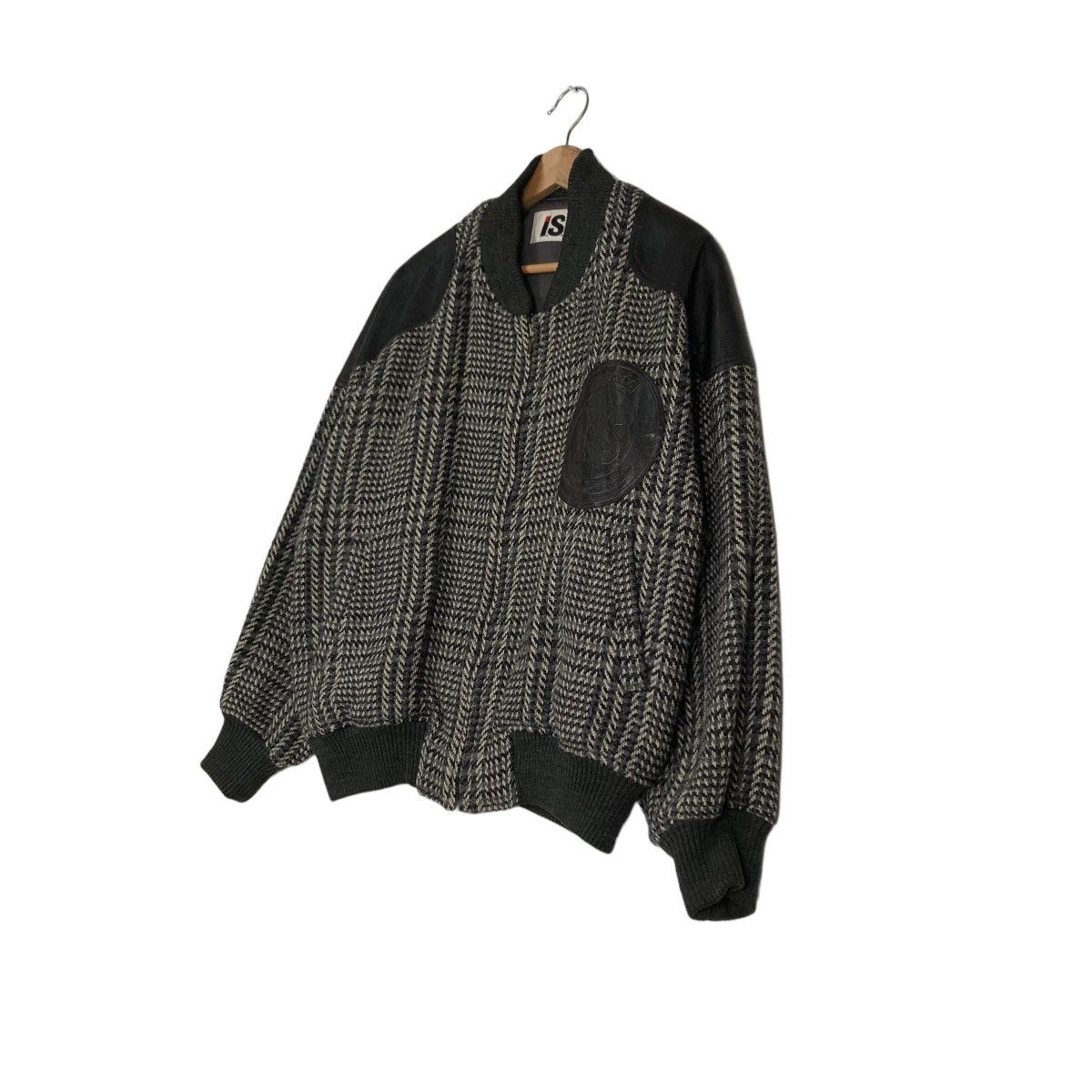 Issey Miyake 🔥VINTAGE 80’s WOOL HERRINGBONE BOMBER JACKET ISSEY MIYAKE Size US M / EU 48-50 / 2 - 4 Thumbnail