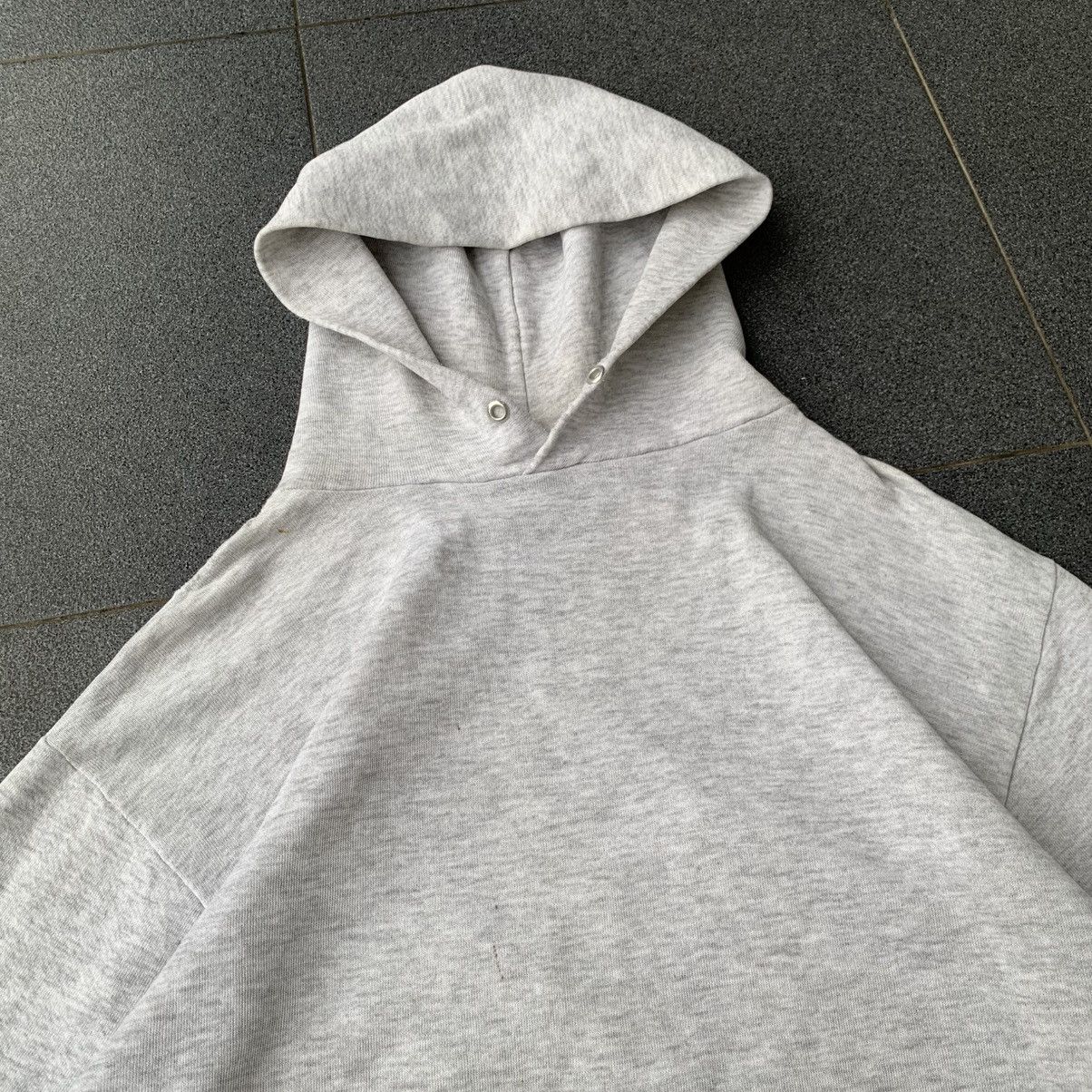 Jerzees Vintage 1990s Jerzees Grey Hoodie Size US M / EU 48-50 / 2 - 2 Thumbnail
