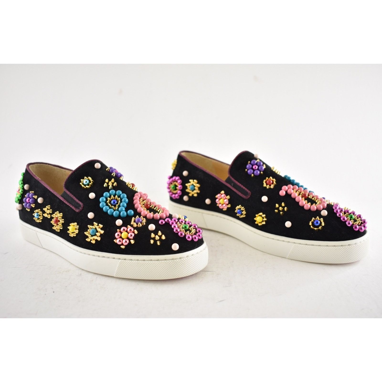 Christian Louboutin Christian Louboutin Candy Flat Low Top Slip On Sneaker 36.5 Size US 6.5 / IT 36.5 - 3 Thumbnail