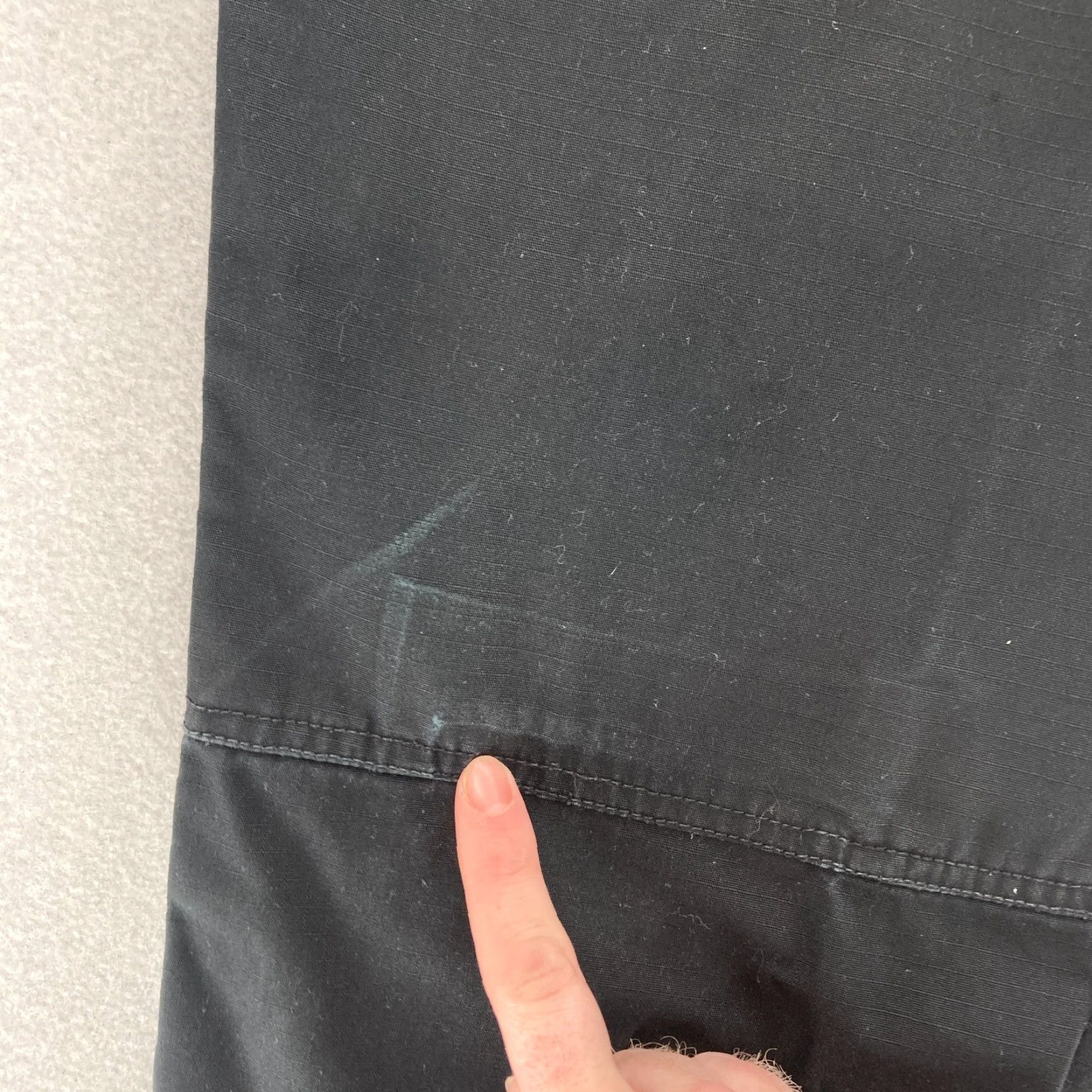 Vintage 5.11 Tactical TDU Ripstop Pants Mens Large Black Cargo Pocket Utility Size US 33 - 5 Thumbnail
