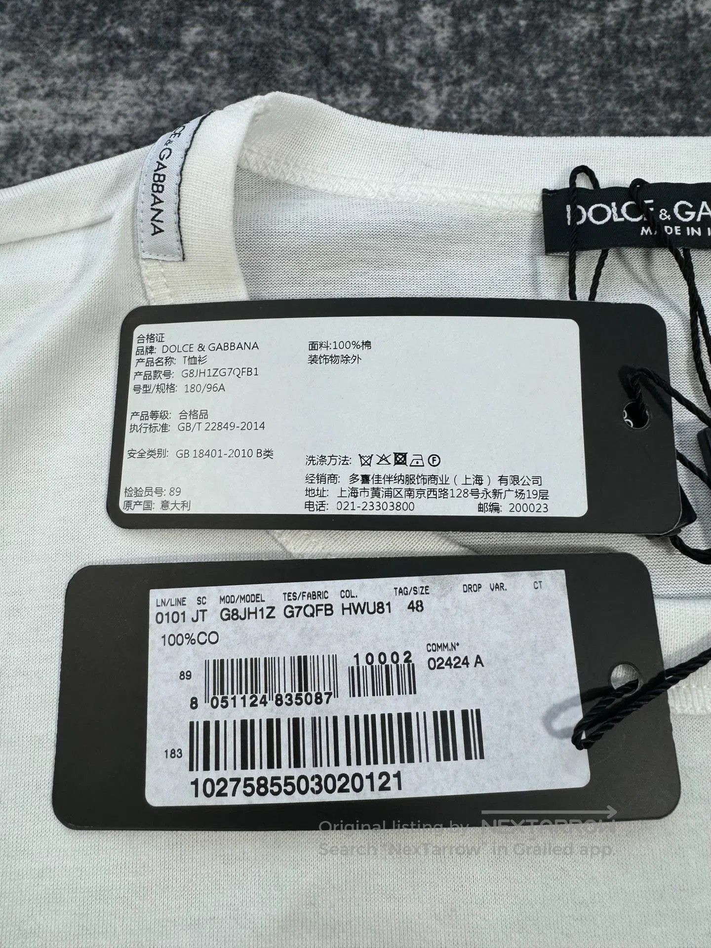 Dolce & Gabbana Dolce & Gabbana Angel Short Sleeve. Size US M / EU 48-50 / 2 - 5 Thumbnail