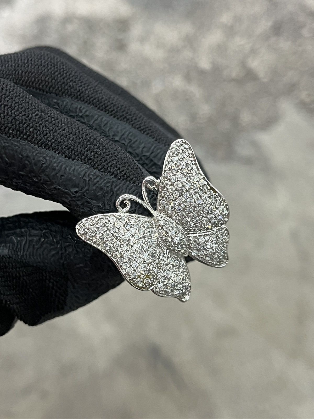 Other Artisanal Diamond Butterfly Ring (unisex) Size ONE SIZE - 1 Thumbnail