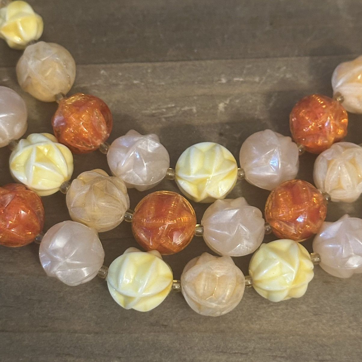 Vintage Vintage Made in Germany layered chiseled bead necklace Size ONE SIZE - 3 Thumbnail