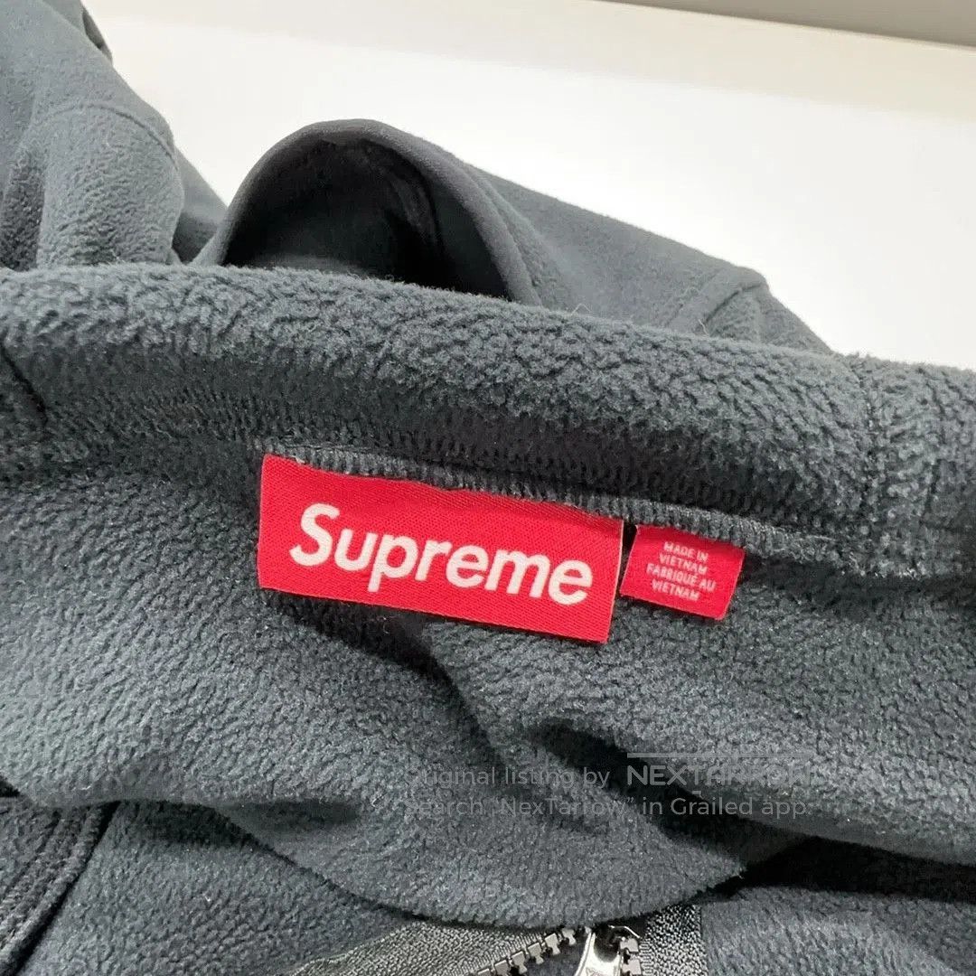 Supreme Supreme Polartec Half Zip Hooded Sweatshirt Size XL. Size US XL / EU 56 / 4 - 3 Thumbnail