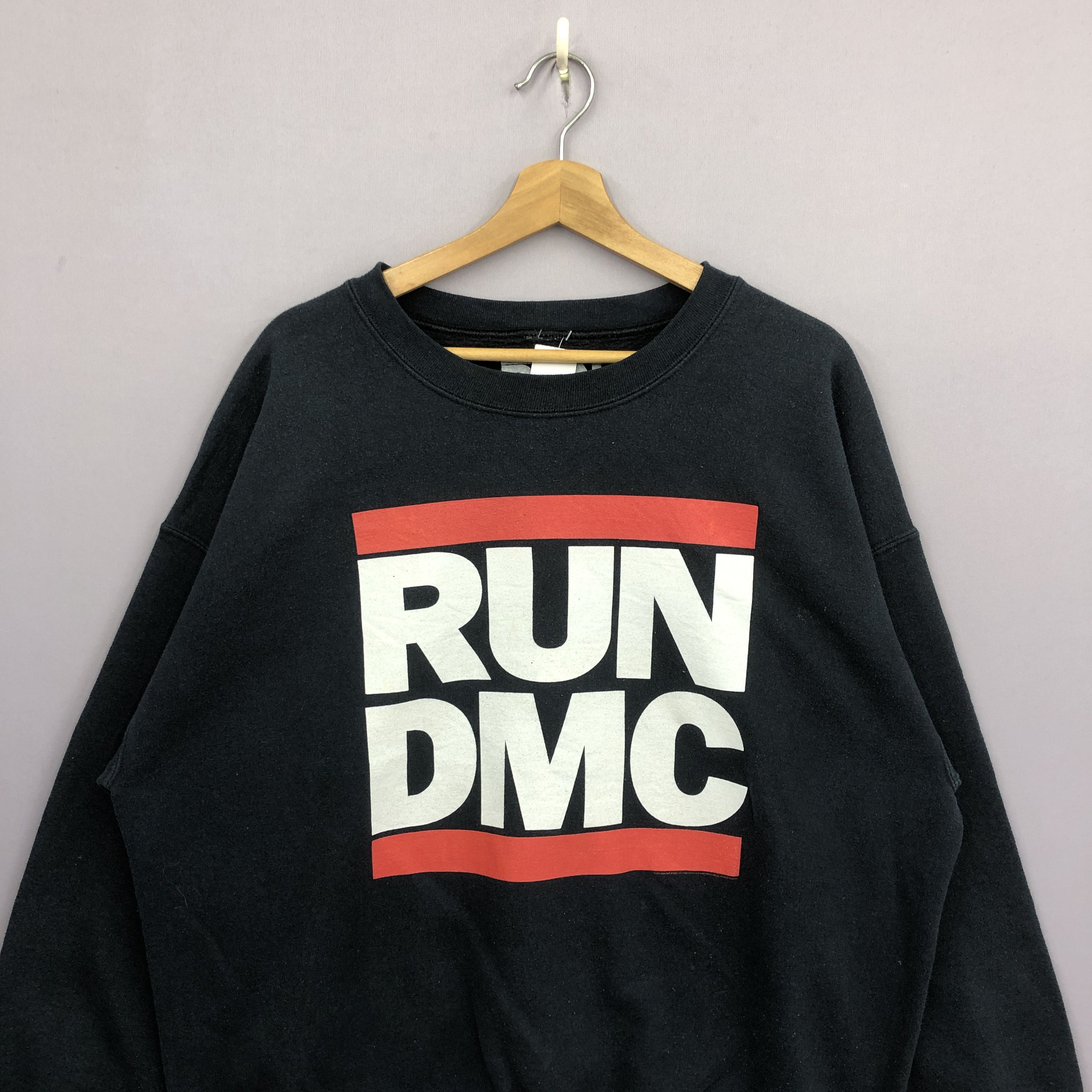 RUN DMC × Rap Tees Run DMC Sweatshirt Rapper Baggy Sweater Jumper Size US XL / EU 56 / 4 - 2 Thumbnail