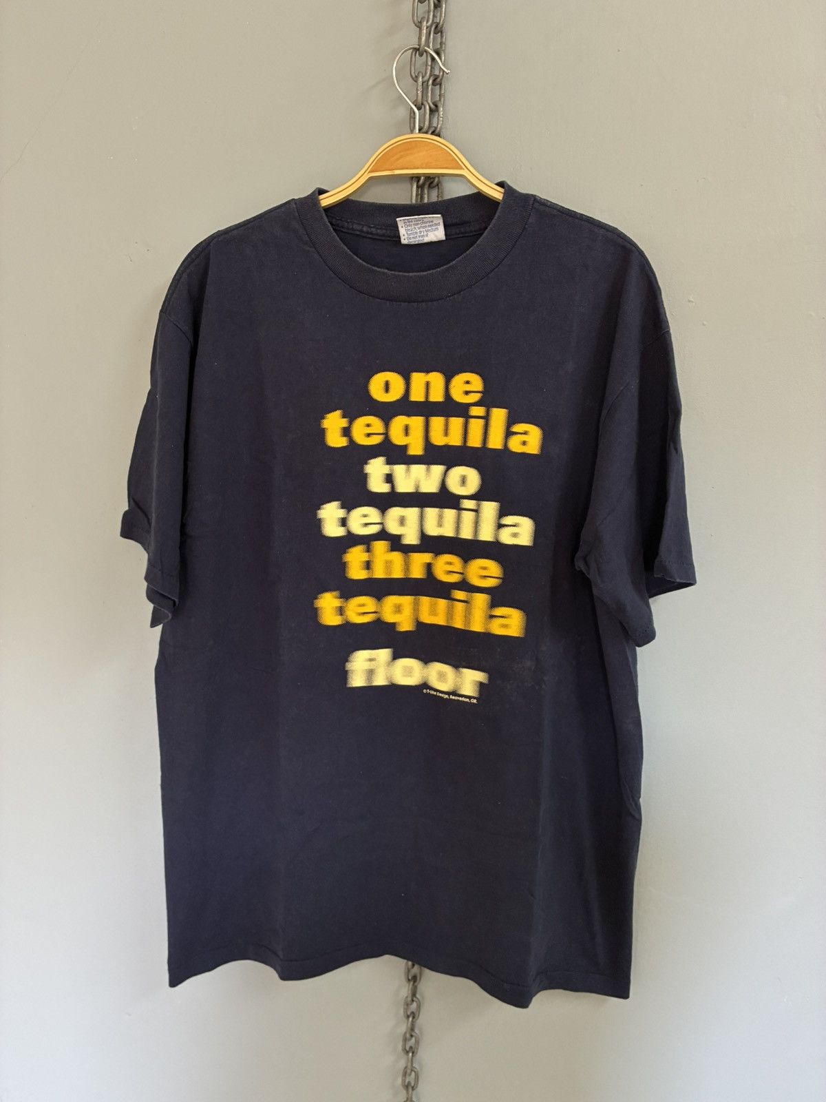 Vintage Vintage 90s one tequila two tequila three tequila floor Size US XL / EU 56 / 4 - 1 Thumbnail