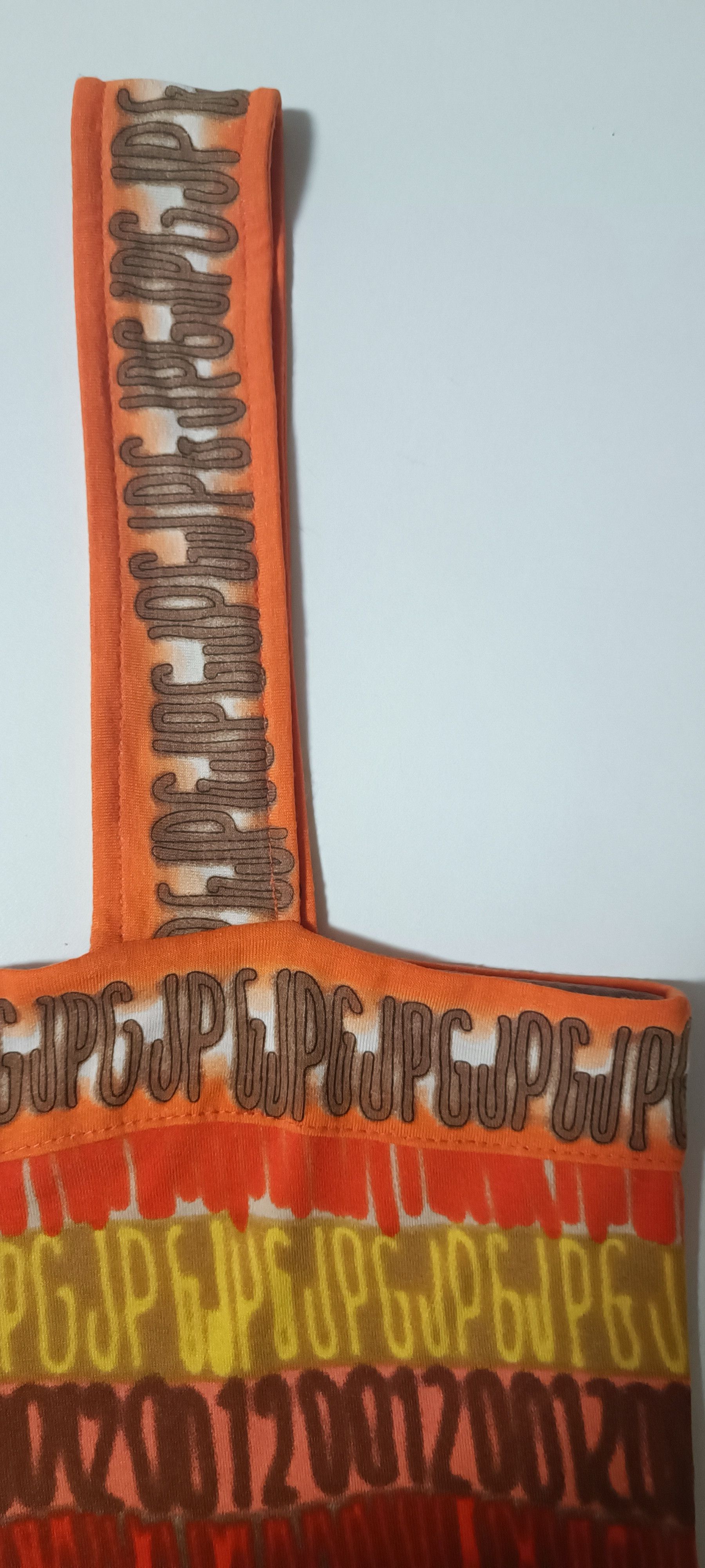 Jean Paul Gaultier SS2001_ Logo JPG Tank midi dress Size S / US 4 / IT 40 - 14 Thumbnail