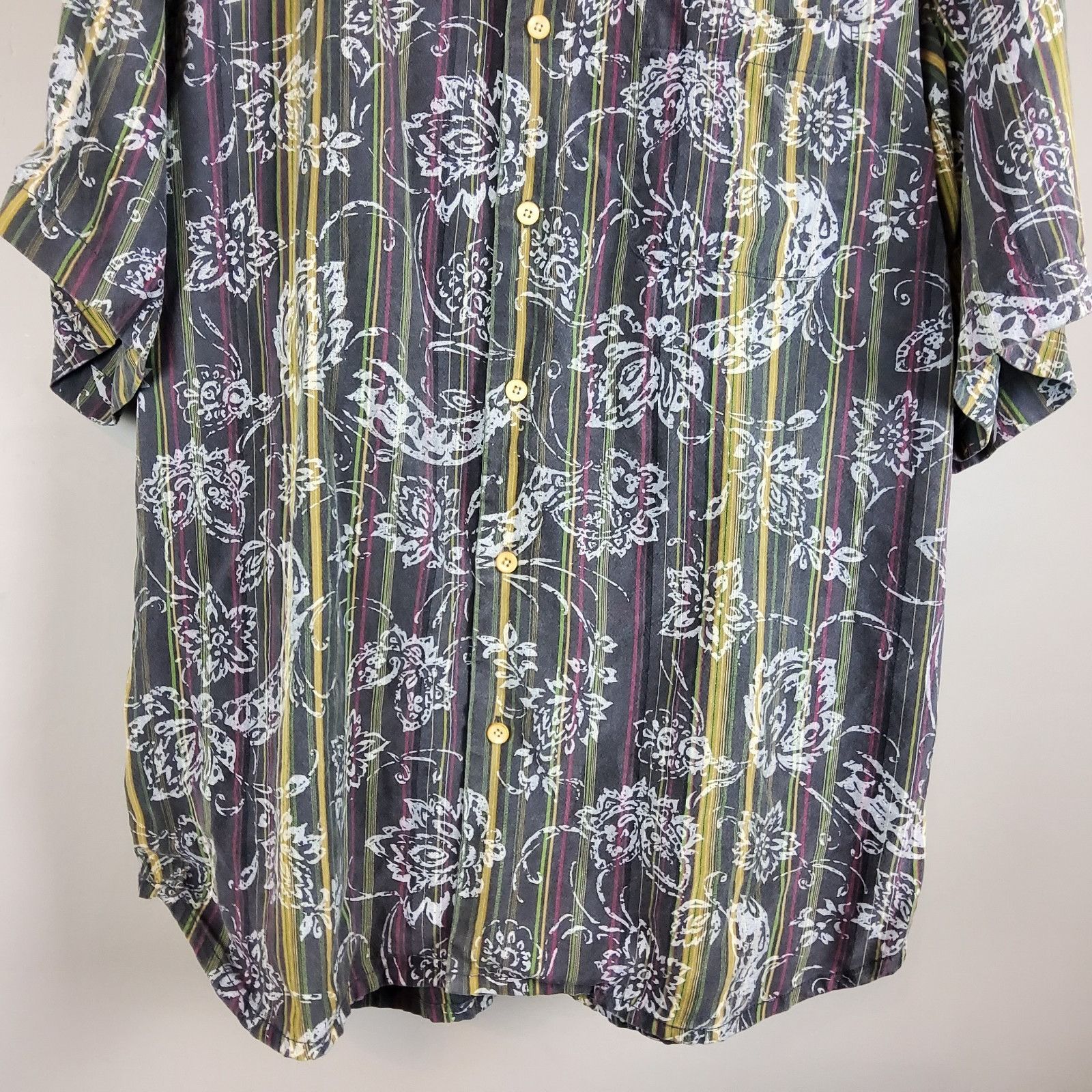 Tommy Bahama Tommy Bahama Tropical Button Up Shirt Size Medium Size US M / EU 48-50 / 2 - 6 Thumbnail