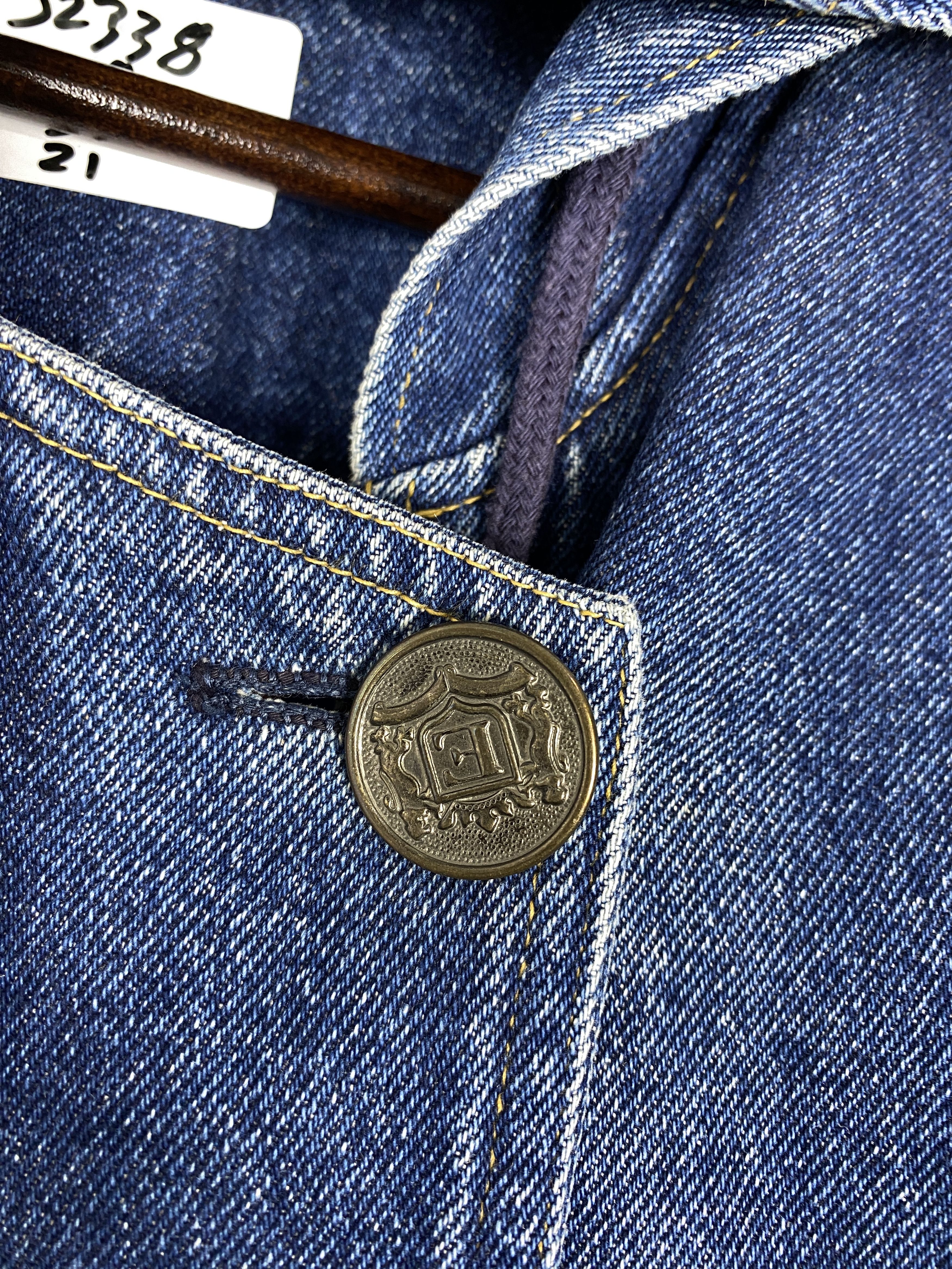 Japanese Brand Vintage Bois De Boulogne Denim Jacket J2338 Size US L / EU 52-54 / 3 - 3 Thumbnail