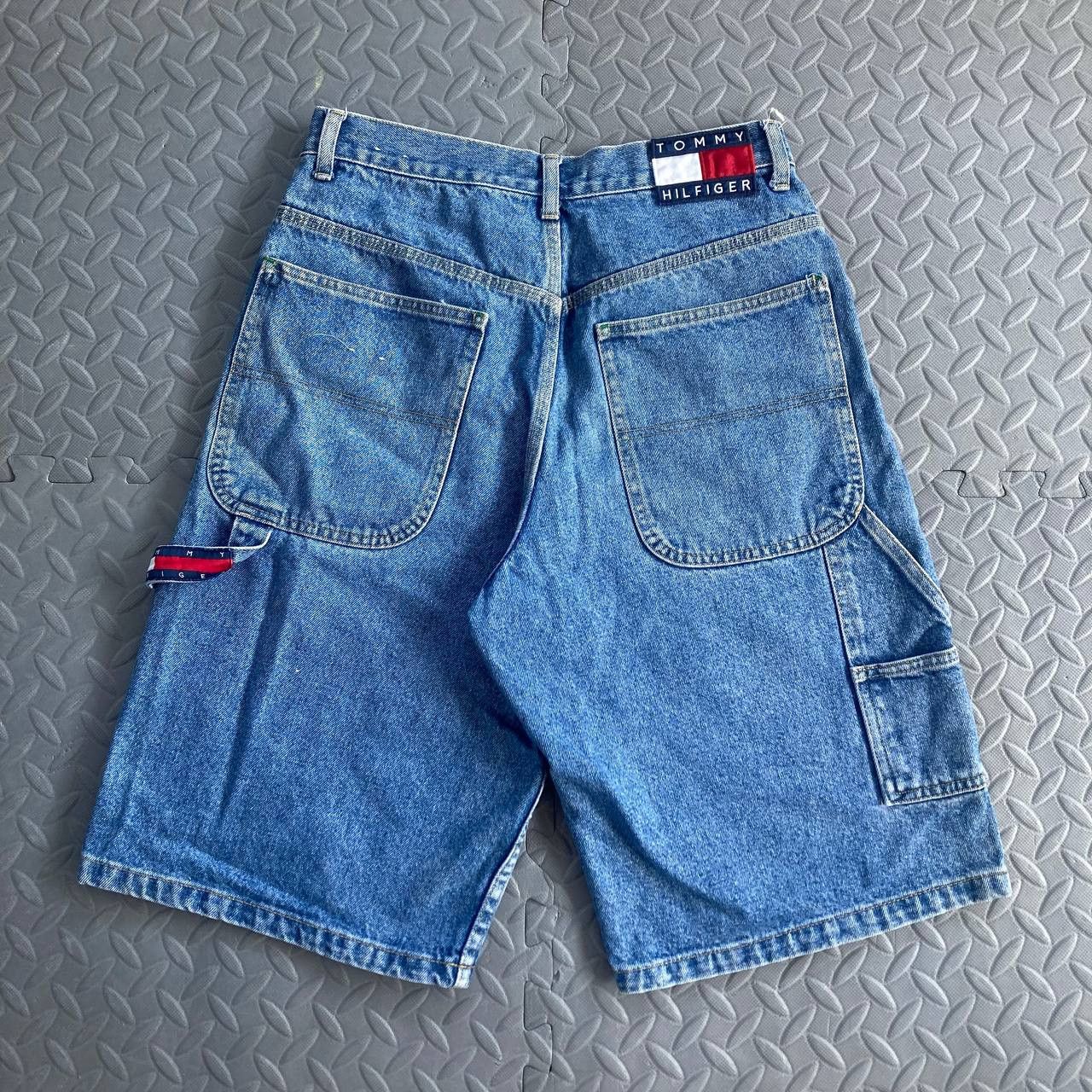 Tommy Jeans Vintage Y2k Carpenter Jorts Size US 30 / EU 46 - 3 Thumbnail