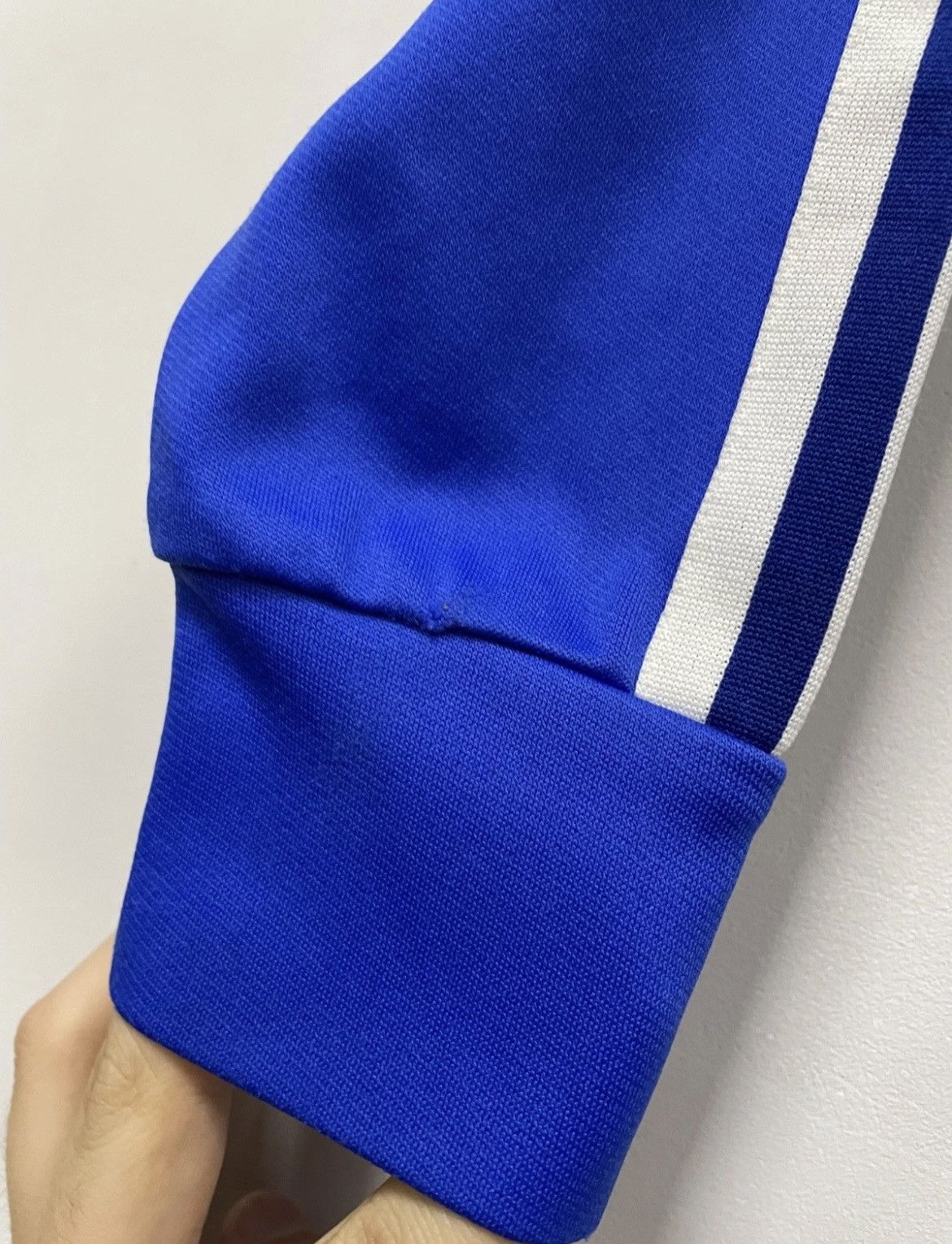 Adidas Adidas Vintage 90s Blue Track Jacket Track Top Womens Size 6 Size M / US 6-8 / IT 42-44 - 5 Thumbnail