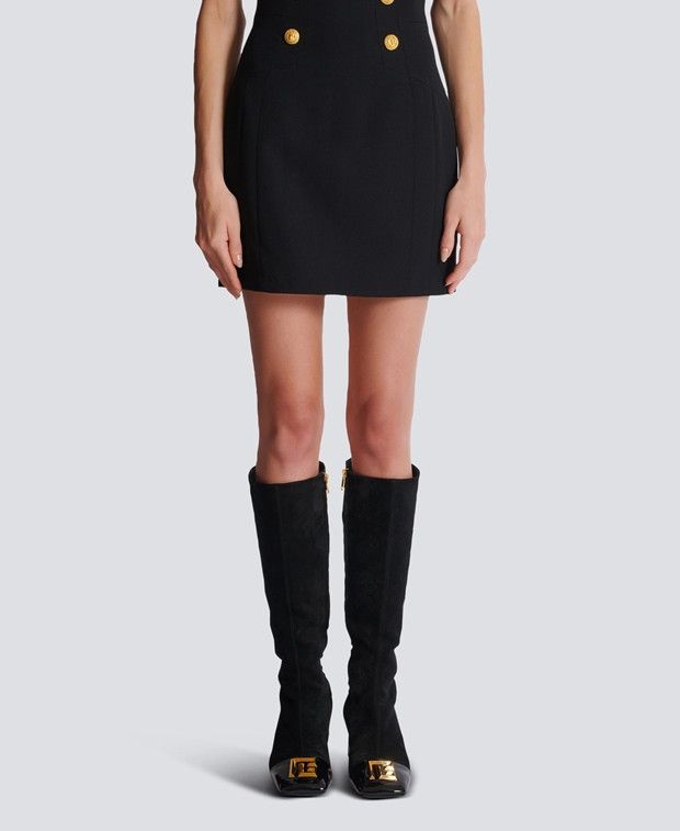 Balmain Miniskirt Size 24" / US 00 / IT 34 - 1 Thumbnail