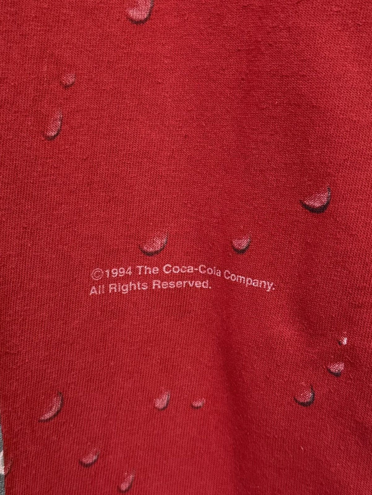Coca Cola Vintage Coca Cola All Over Print Single Stitch 90's T-shirt Size US XL / EU 56 / 4 - 3 Thumbnail