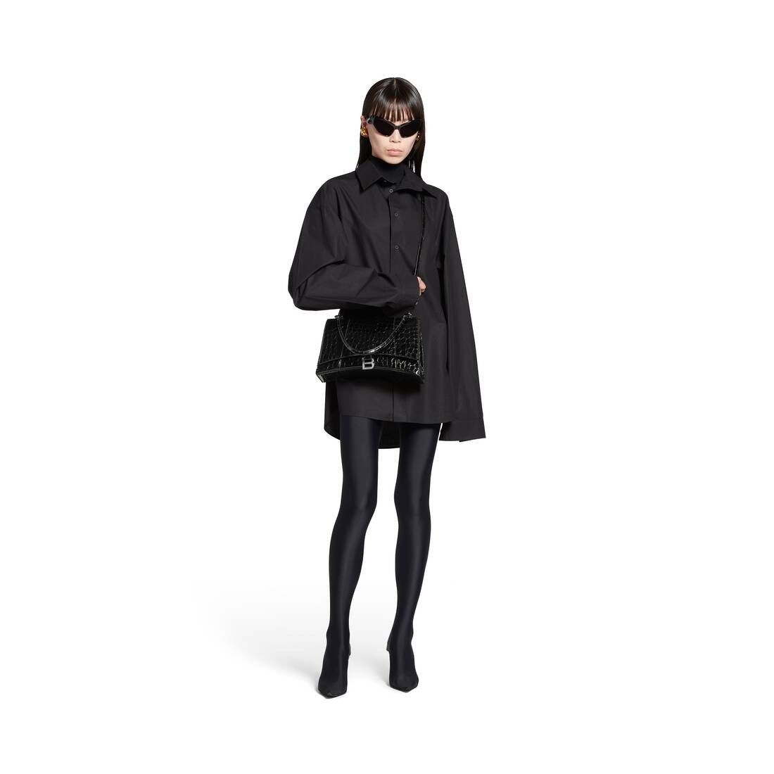 Balenciaga o1la1rc1a1025 Size: OS / Hourglass Hinge Handbag Medium Size ONE SIZE - 3 Thumbnail
