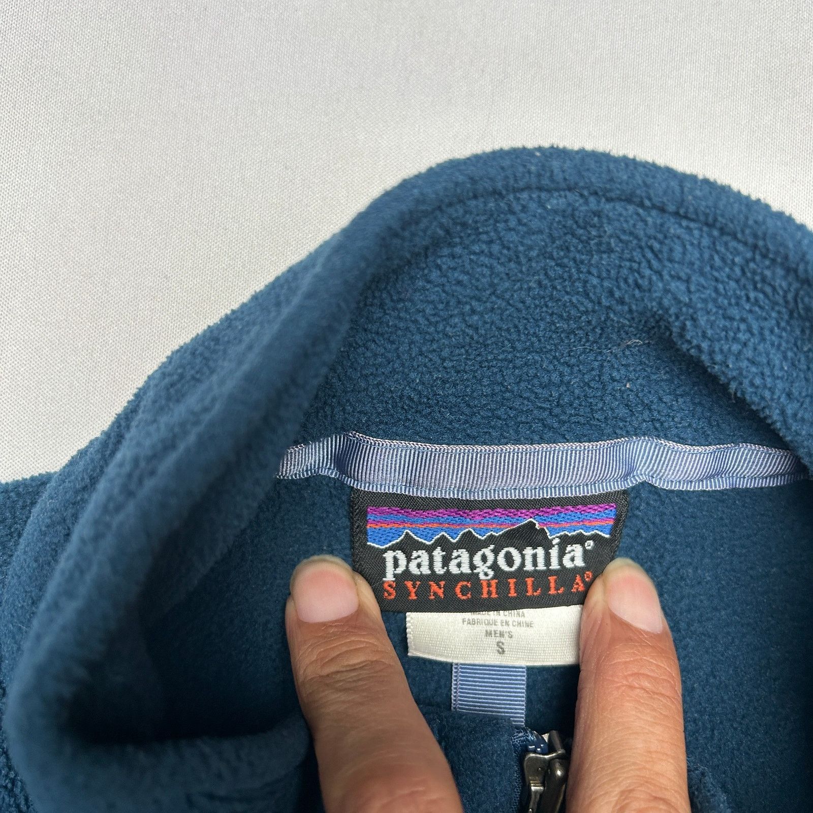 Patagonia Patagonia Micro Synchilla Fleece Full Zip Jacket Men's Small Size US S / EU 44-46 / 1 - 4 Thumbnail