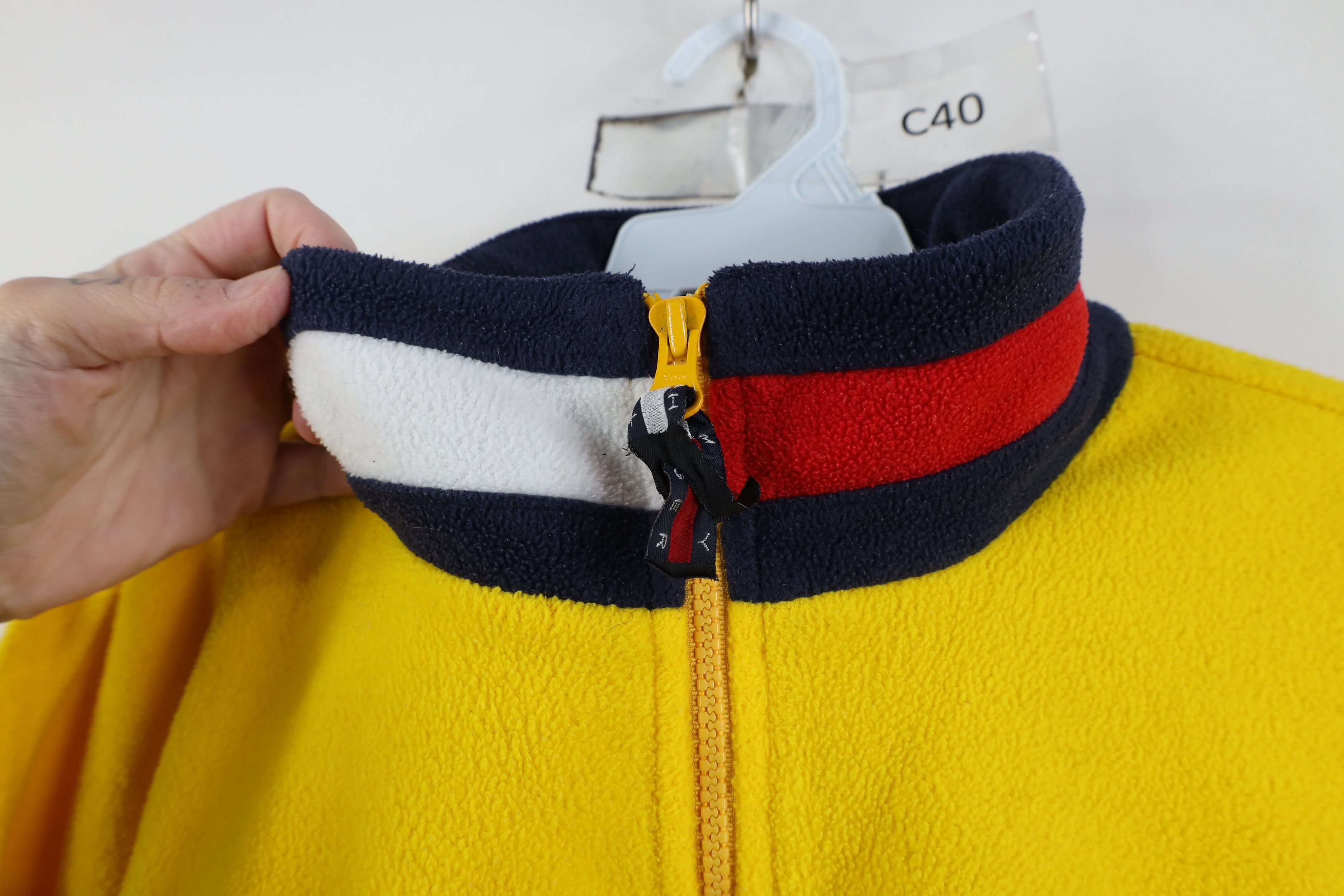 Tommy Hilfiger Vintage 90s Tommy Hilfiger Half Zip Fleece Pullover Sweater Size US M / EU 48-50 / 2 - 6 Thumbnail