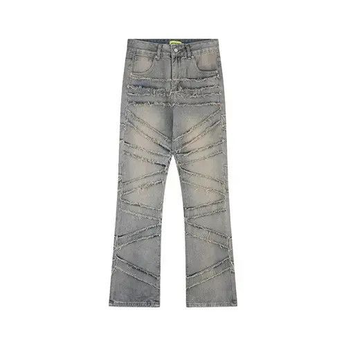 Jean Opium Embroidery Stack Denim Jeans Retro Vintage y2k Size US 30 / EU 46 - 5 Thumbnail