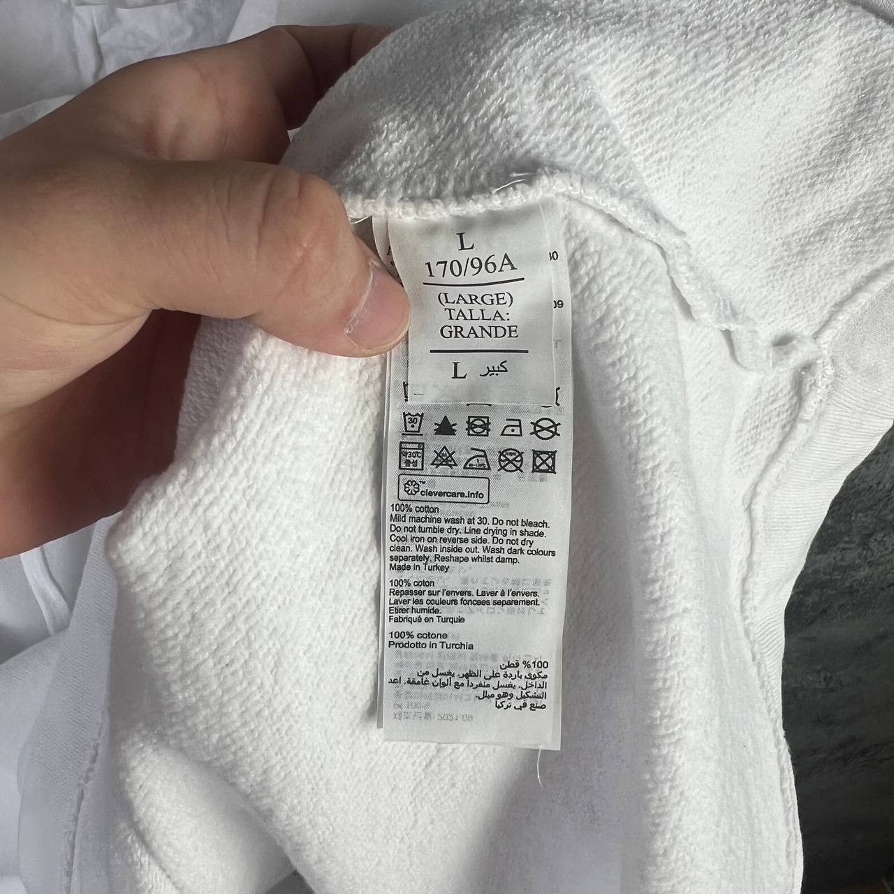 Allsaints Allsaints Big Logo Vintage Hoodie Size US L / EU 52-54 / 3 - 4 Thumbnail
