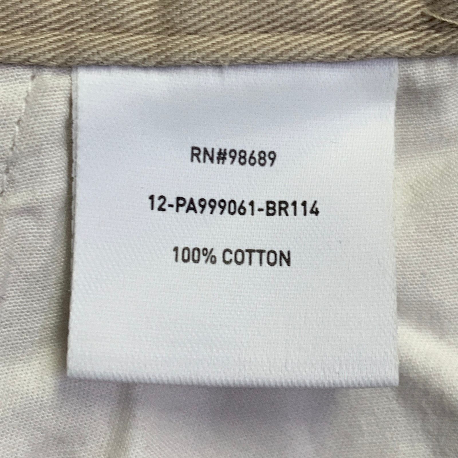 A.P.C. Size 38 Beige Twill Cotton Pleated Side Tabs Casual Pants Size US 38 / EU 54 - 10 Thumbnail