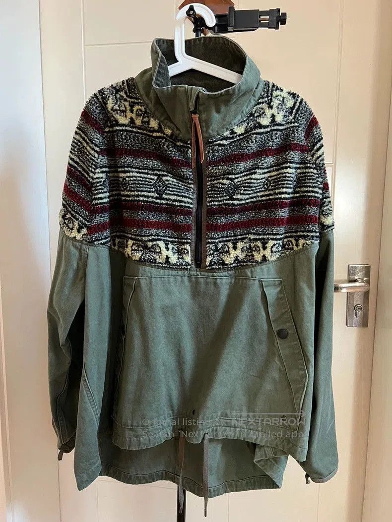 kapital Shearling Paneled Jacket.