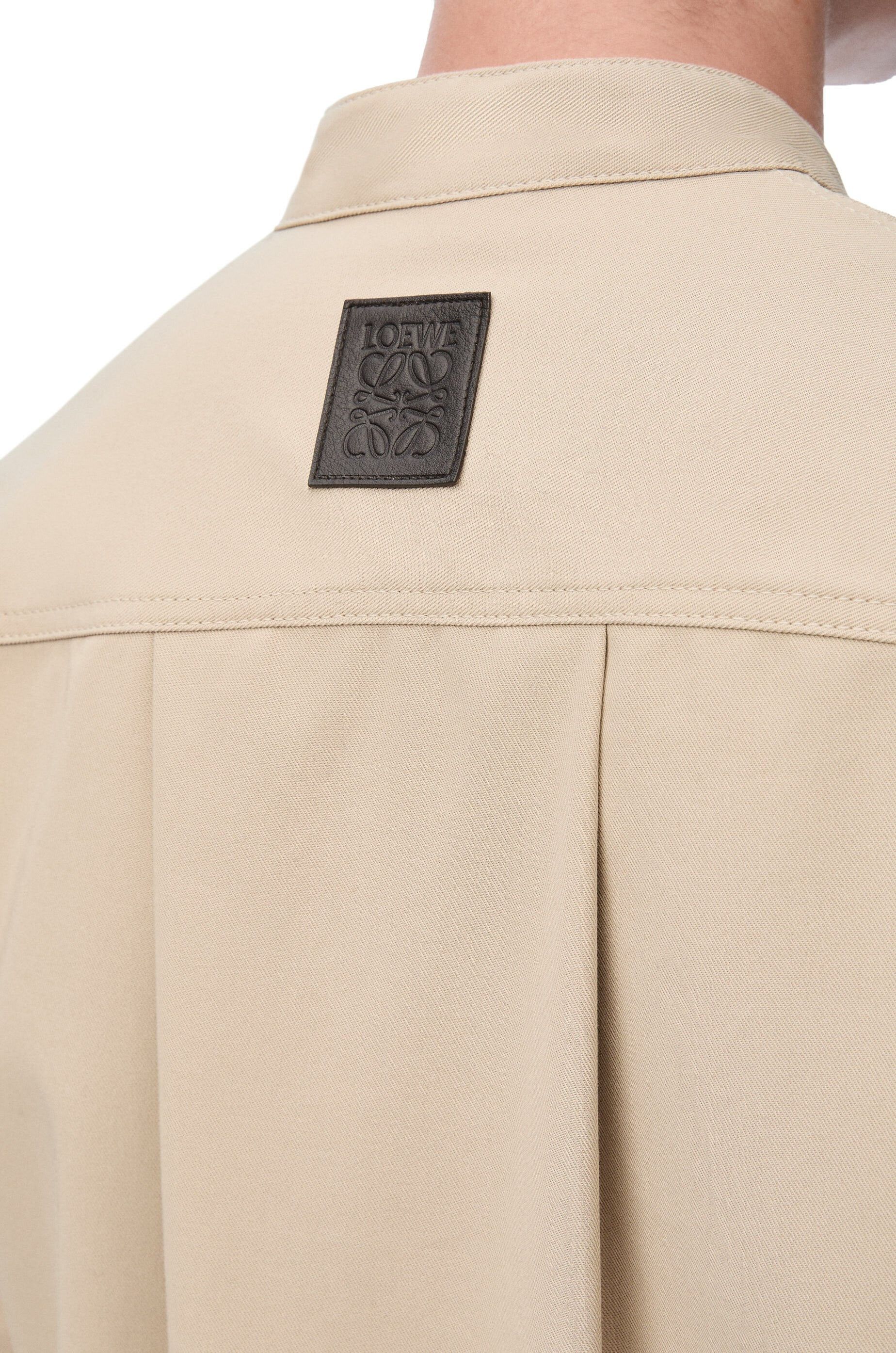 Loewe o1in1g0426 Dress in Cotton in Beige Size S / US 4 / IT 40 - 4 Thumbnail