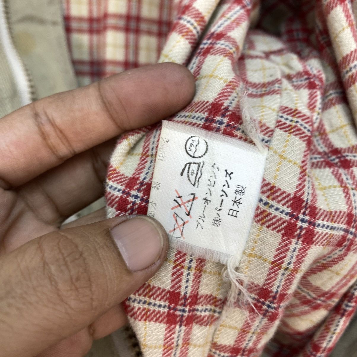 Japanese Brand 💥Vintage Blue On Pink Jacket Size US M / EU 48-50 / 2 - 8 Thumbnail