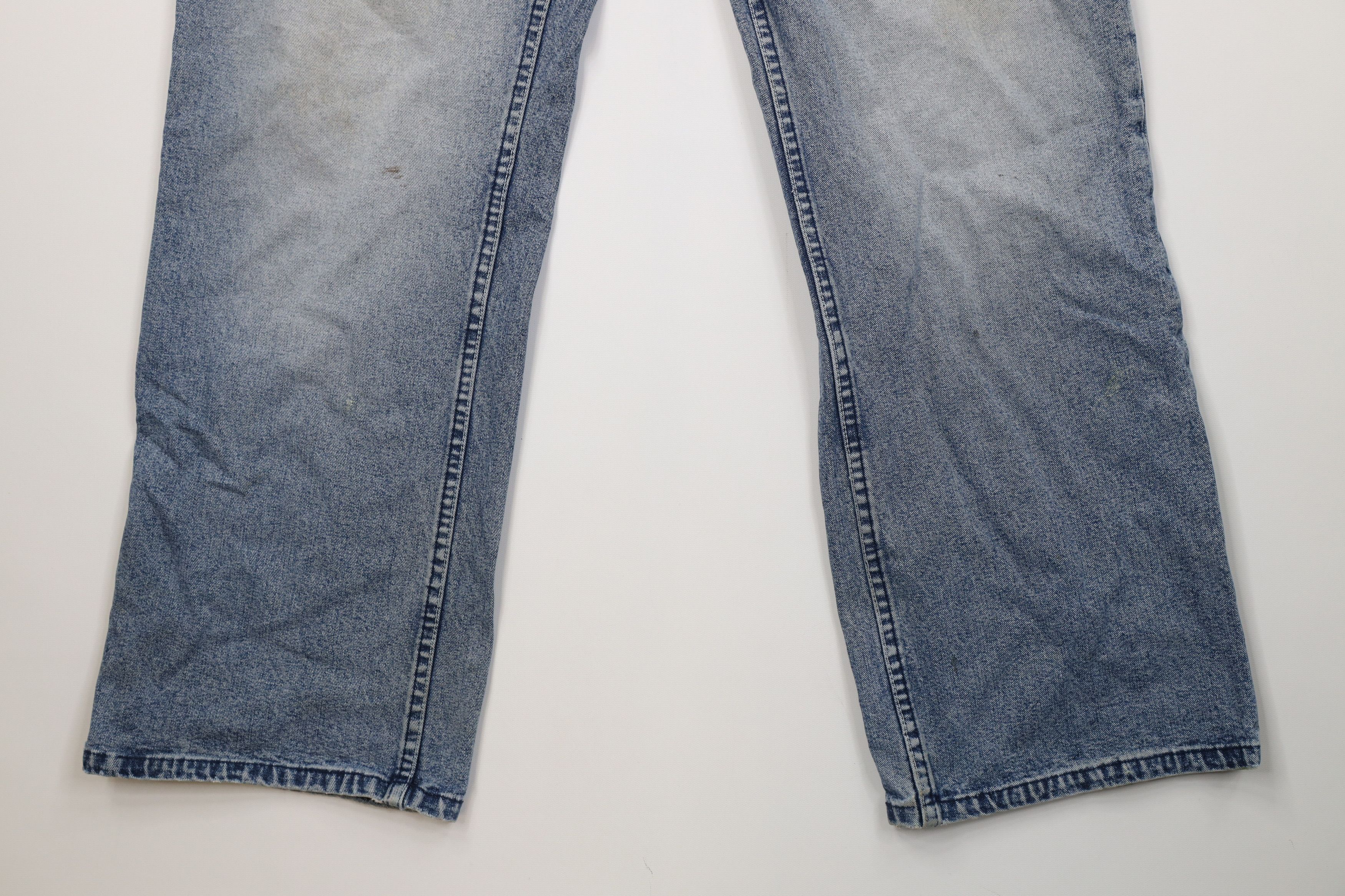 Vintage Vintage 90s Y2K Streetwear Baggy Wide Leg Denim Jeans Size US 34 / EU 50 - 4 Thumbnail