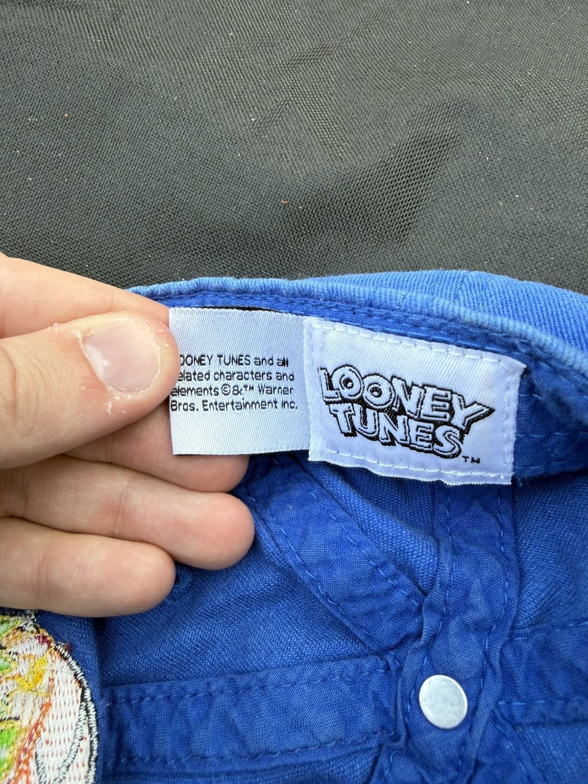 Warner Bros Vintage Space Jam Looney Tunes Hat Size ONE SIZE - 2 Thumbnail