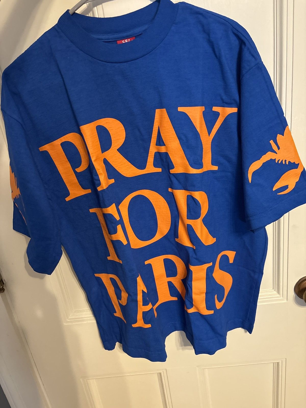 image of Westside Gunn Pray For Paris Not Actual Price in Blue, Men's (Size XS)