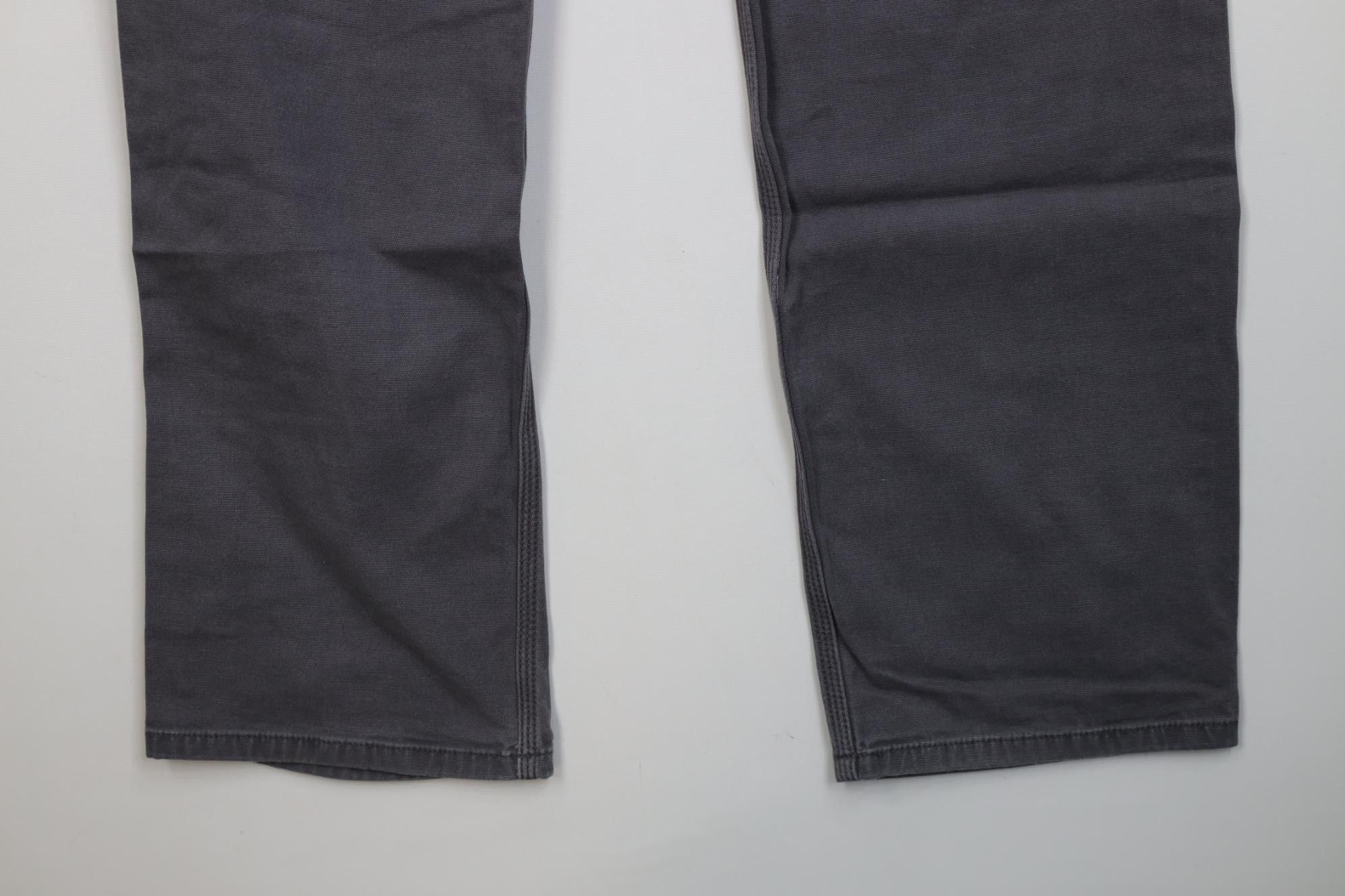 Carhartt Vintage Y2K Carhartt Relaxed Fit Stretch Canvas Pants Gray Size US 33 - 11 Thumbnail