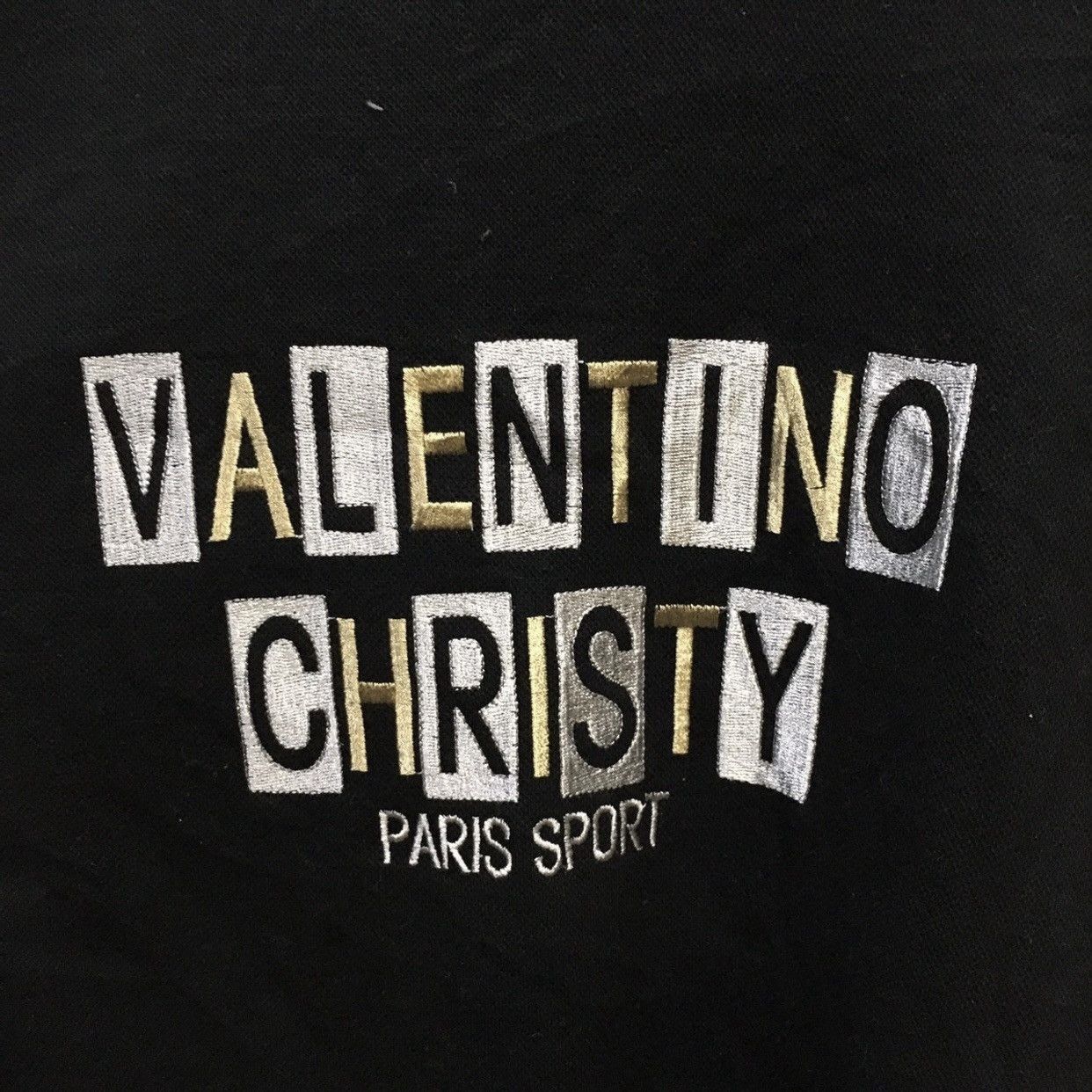 Valentino Valentino christy Paris Embroidery Sweatshirts Size US L / EU 52-54 / 3 - 3 Thumbnail