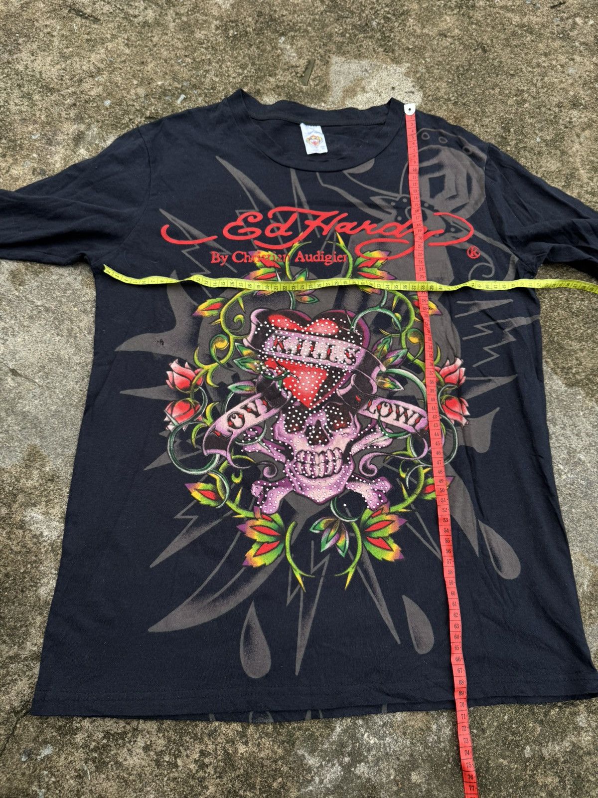 Japanese Brand Ed Hardy Skull Dragon Japanese Styled Size US L / EU 52-54 / 3 - 8 Thumbnail