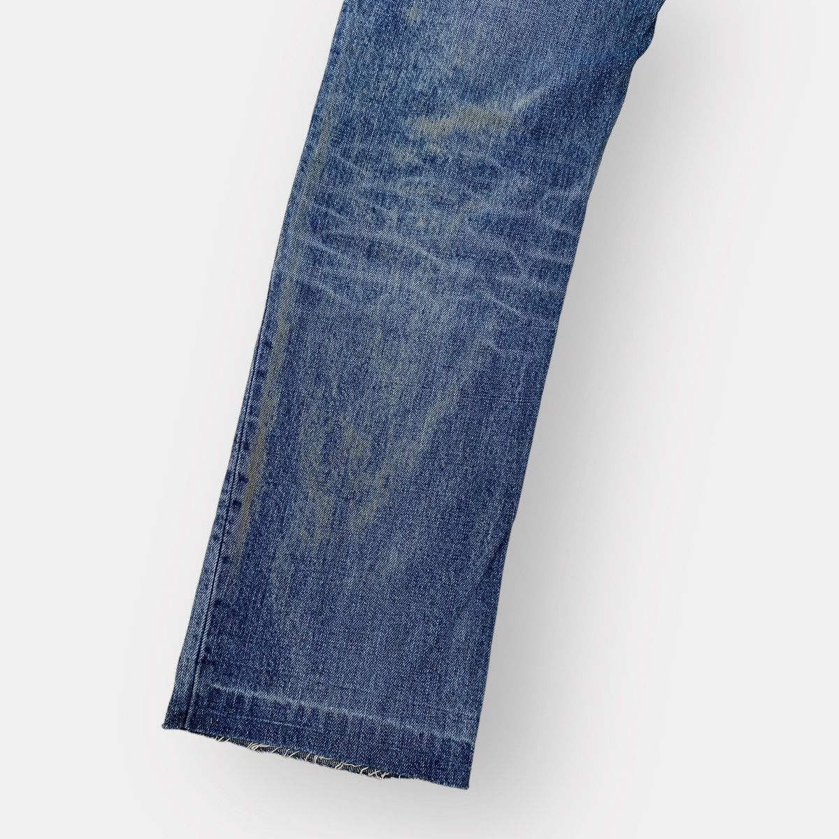 Helmut Lang Vintage 1999 Burned Denim Classic Cut Size US 30 / EU 46 - 8 Thumbnail