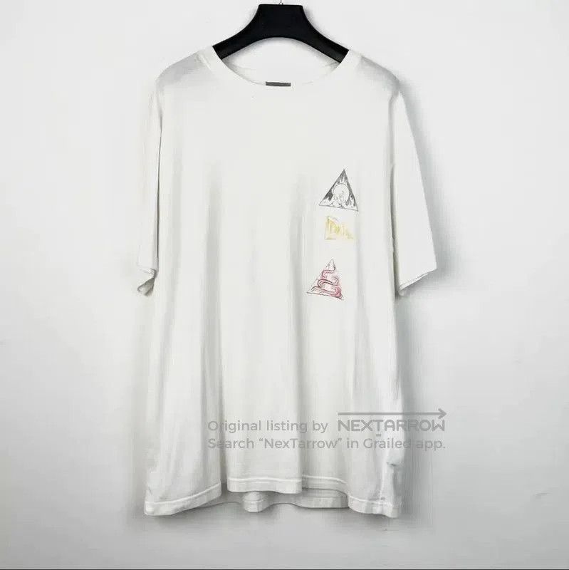 Dior Dior Summer White Cotton Graphic T-Shirt . Size US XXL / EU 58 / 5 - 2 Thumbnail