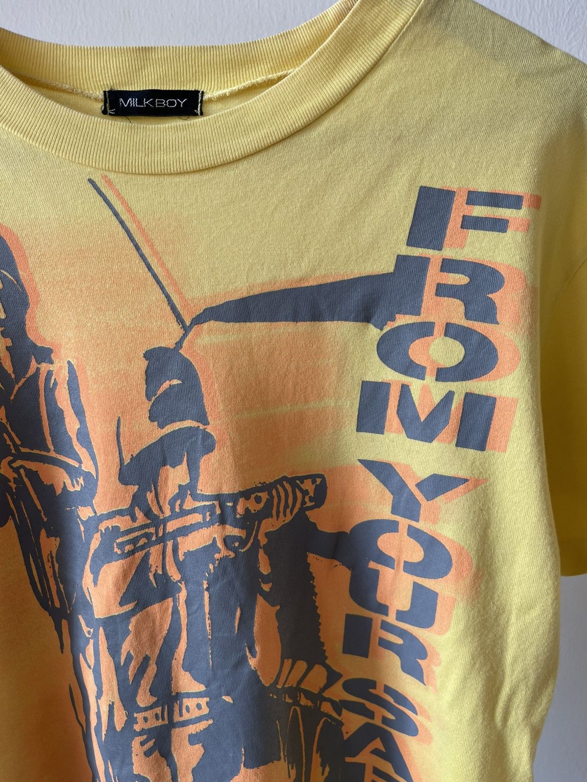 20471120 90s Milkboy For Your Safety Army Tee A4 Size US M / EU 48-50 / 2 - 4 Thumbnail